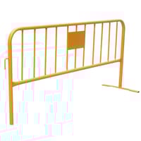 VALLA MÓVIL PEATONAL EN ACERO PINTADO 2,3X1M - 2