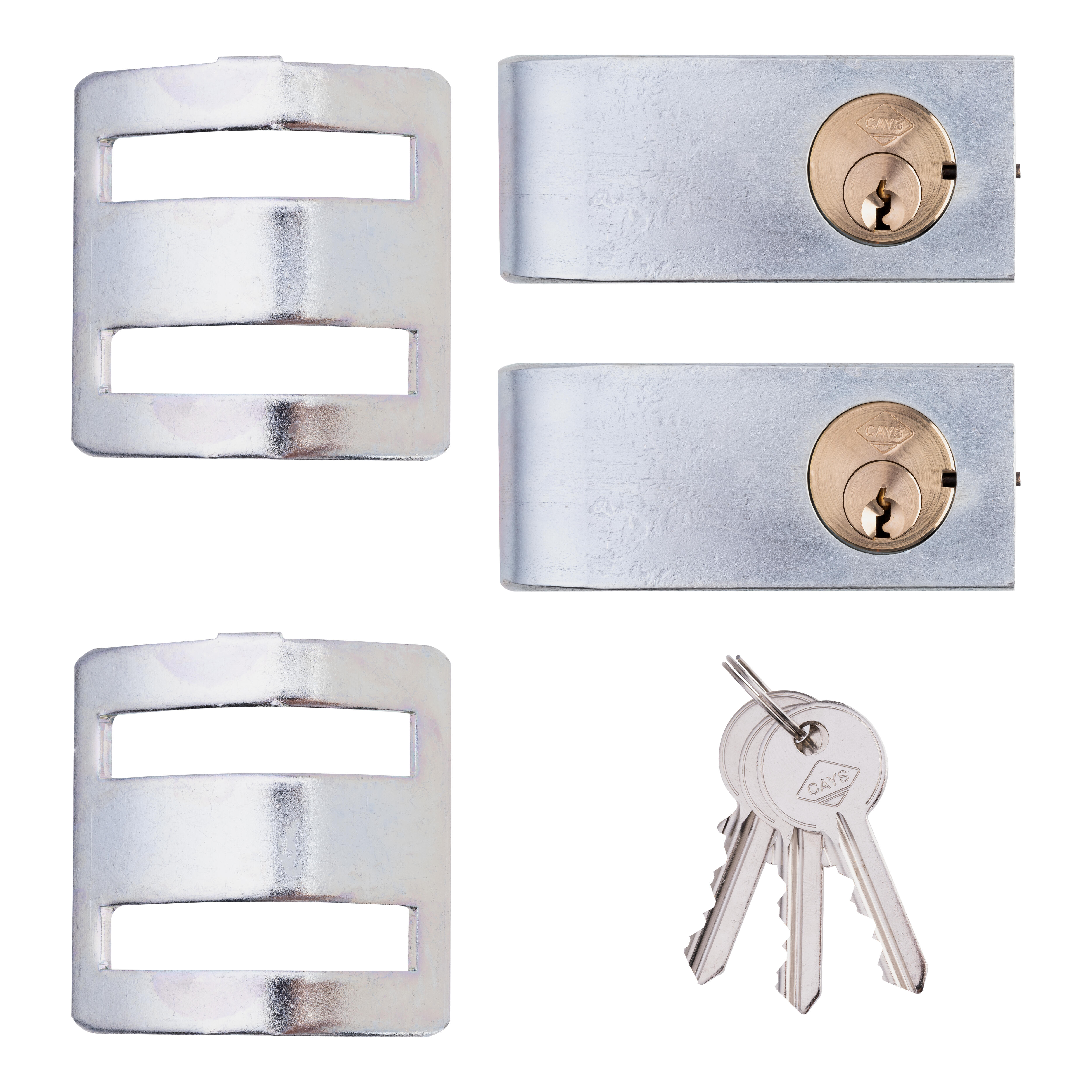 CANDADO PARA PUERTA DE BARAJA 40 MM. MOD C 140 CAYS 2 UDS - 2