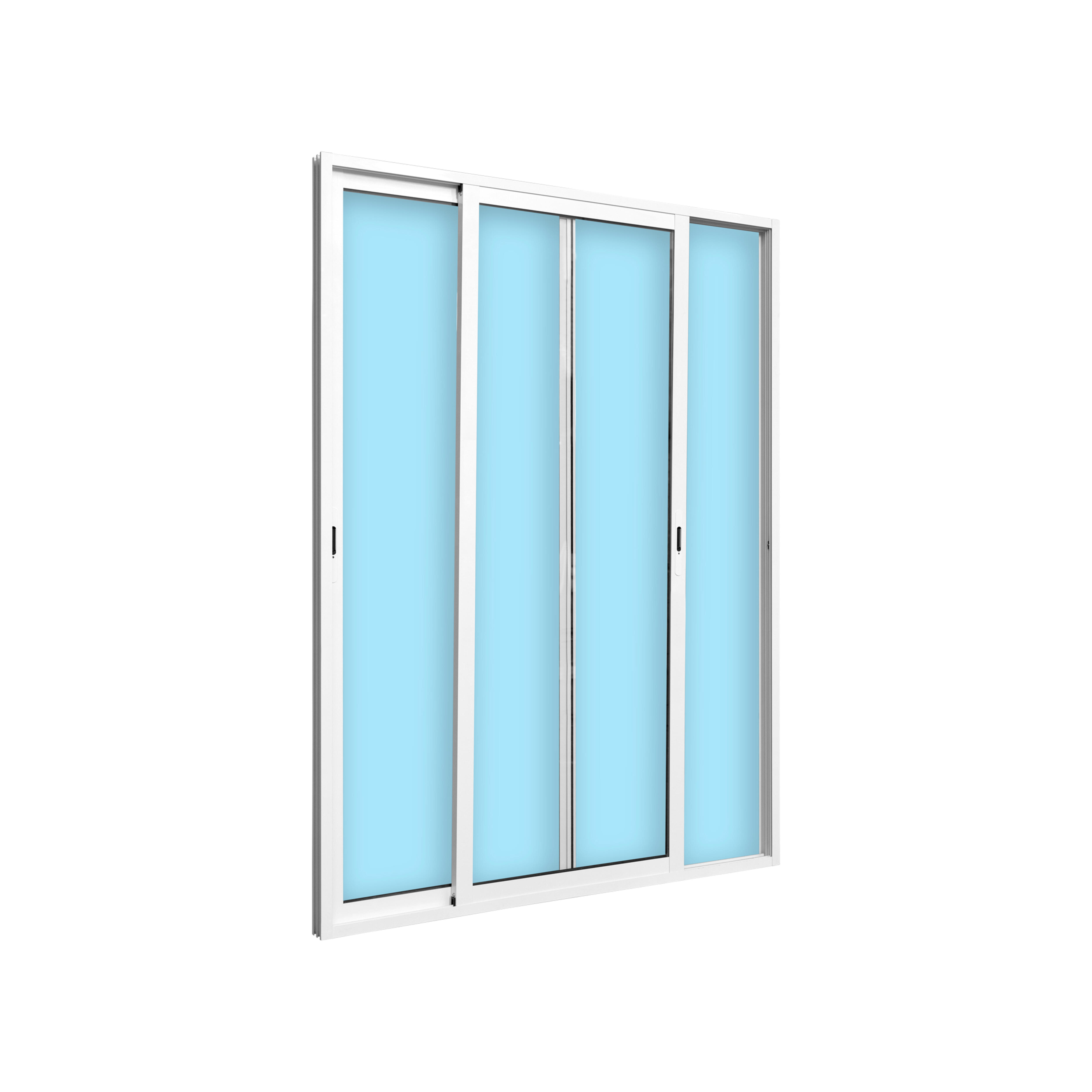 BALCONERA ALUMINIO CORREDERA BLANCA 150X200CM - 3