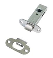 PICAPORTE TUBULAR 45  MM. CANTO REDONDO NIQUEL AMIG - 2