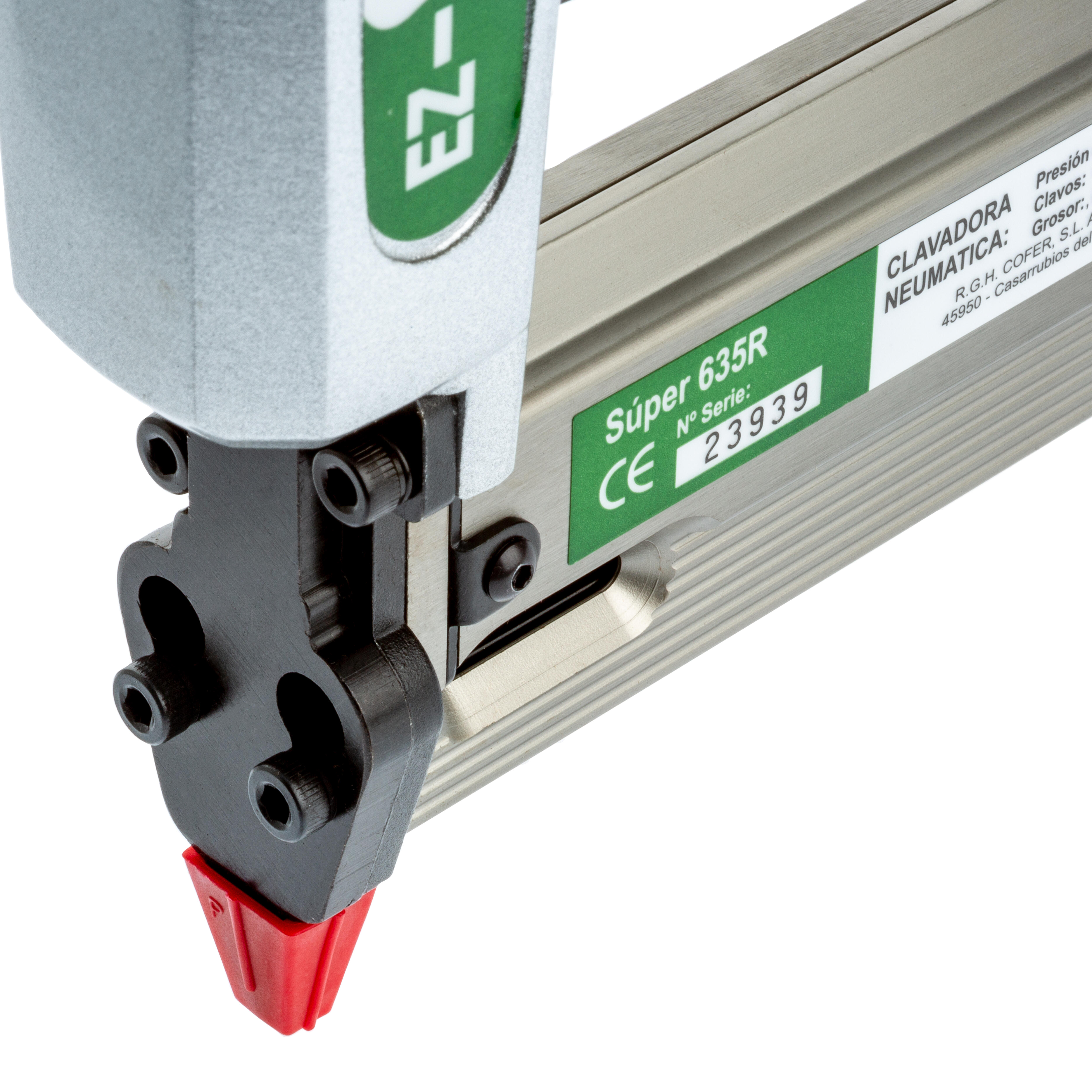 CLAVADORA NEUMÁTICA CLAVOS Y PINS Ø 0,64 MM HASTA 35 MM SUPER 635R - 8