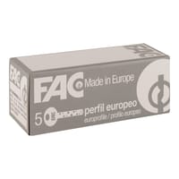 CILINDRO SEGURIDAD BOMBIN 30 X 30  MM. PUNTOS LEVA 13.5  MM. NIQUEL FAC - 3