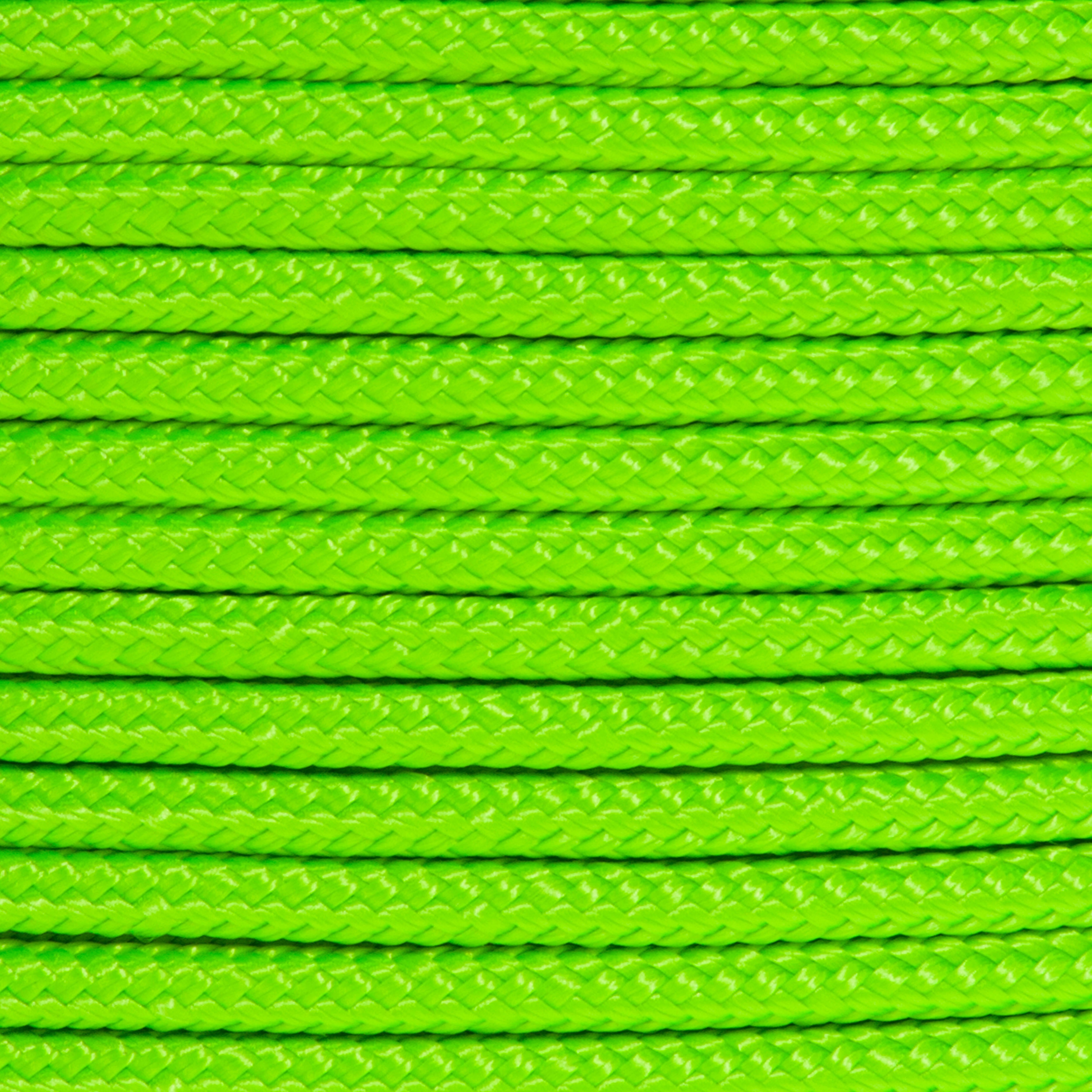 DRIZA POLIESTER 6MM. 1M VERDE FLUOR ROMBULL - 2