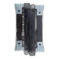 PATA SOMIER METAL CUADRADA CON RUEDAS 250MM 30X30MM NEGRA. 4UDS - 3