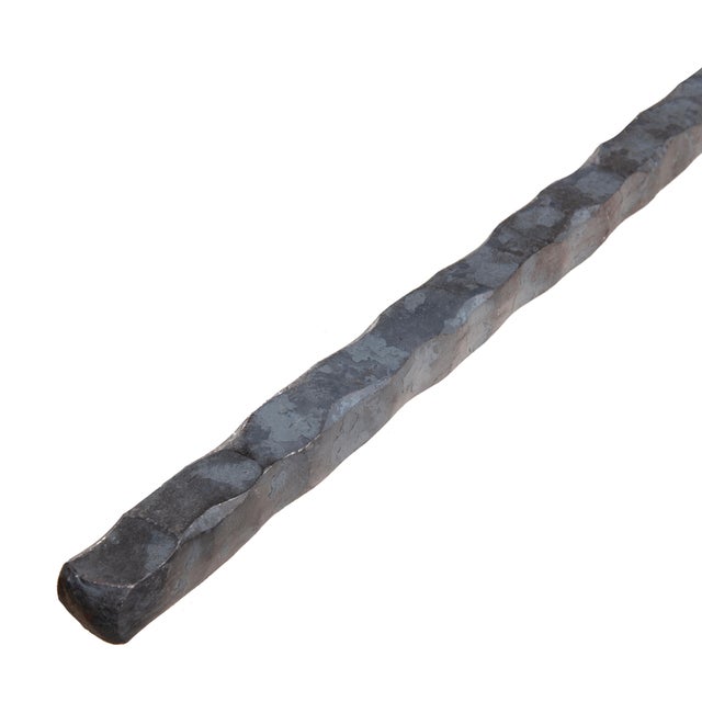 BARRA DE HIERRO FORJADO UNA BOLA  30X30MM 1,2M