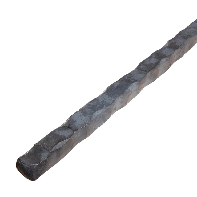 BARRA DE HIERRO FORJADO UNA BOLA  30X30MM 1,2M