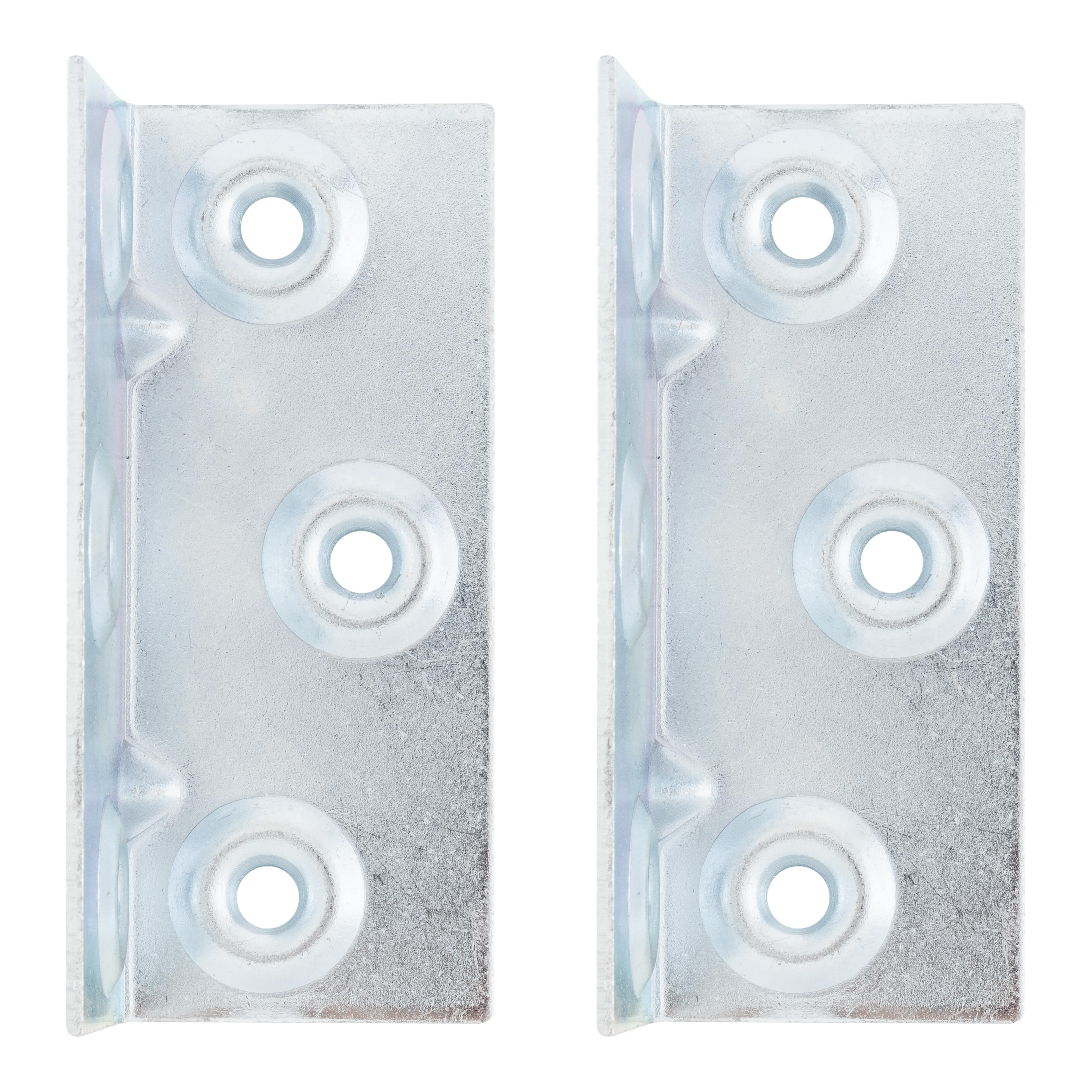 ESCUADRA DE  ANGULO  CINCADO 90 X 39 X 37 MM 2 UDS - 2