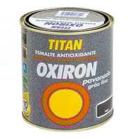 ESMALTE SINTÉTICO ANTIOXIDANTE OXIRON PAVONADO  750ML NEGRO - 3