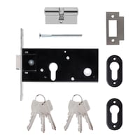 CERRADURA CARPINTERIA METALICA PARA ZOCALO 70  MM. 1560 MCM - 2