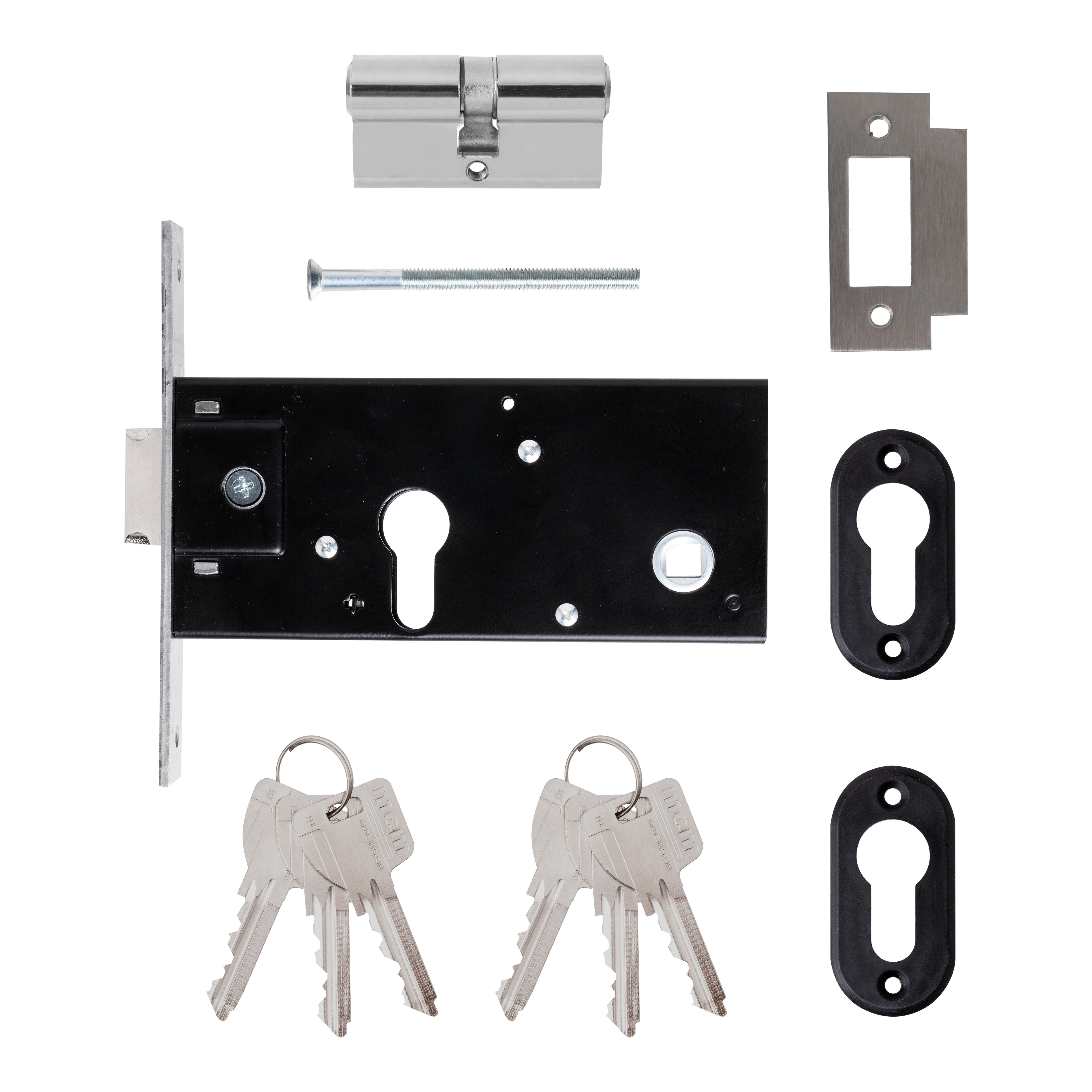 CERRADURA CARPINTERIA METALICA PARA ZOCALO 70  MM. 1560 MCM - 2