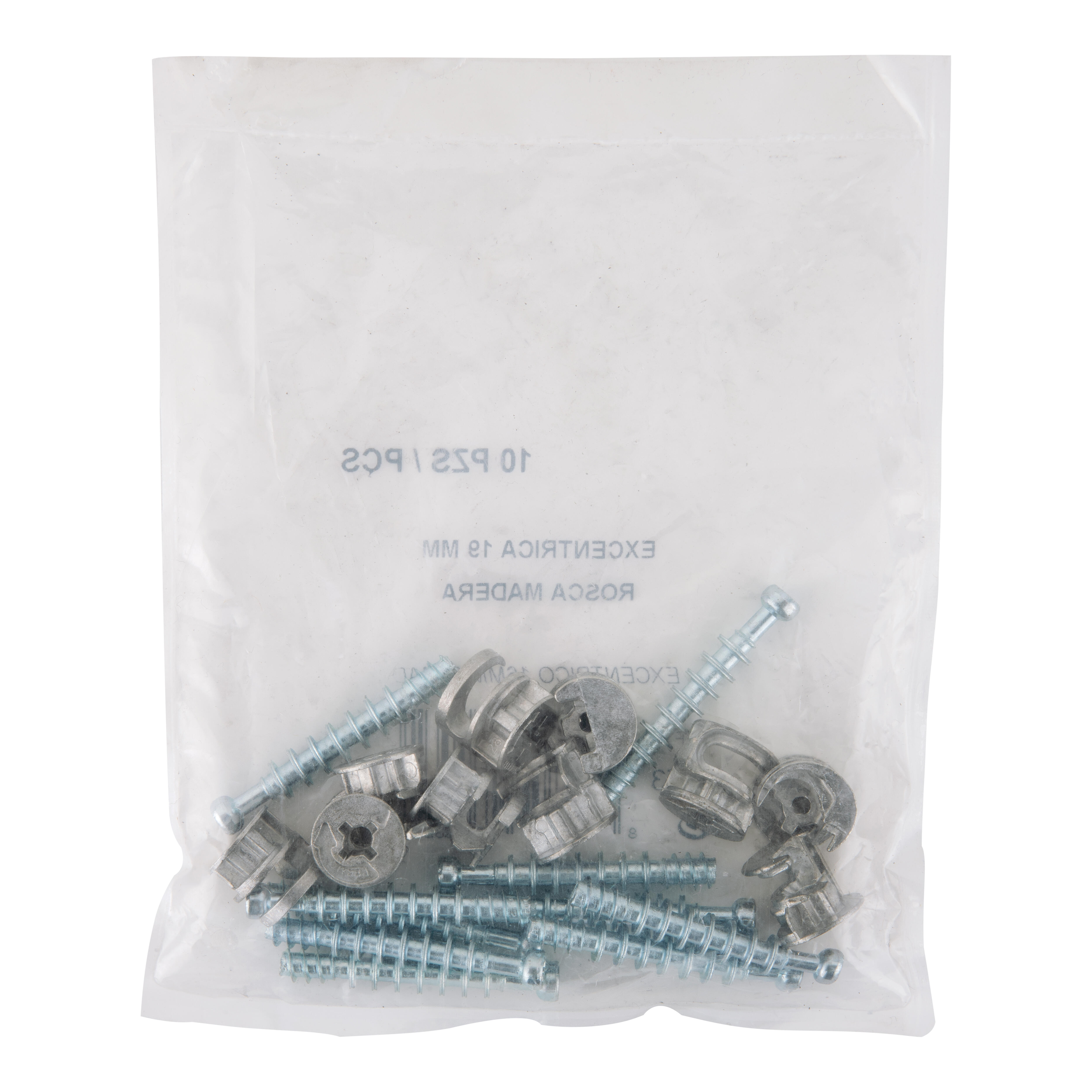 ENGANCHE UNION EXCENTRICO  19 MM ROSCA MADERA. 10 UDS - 3