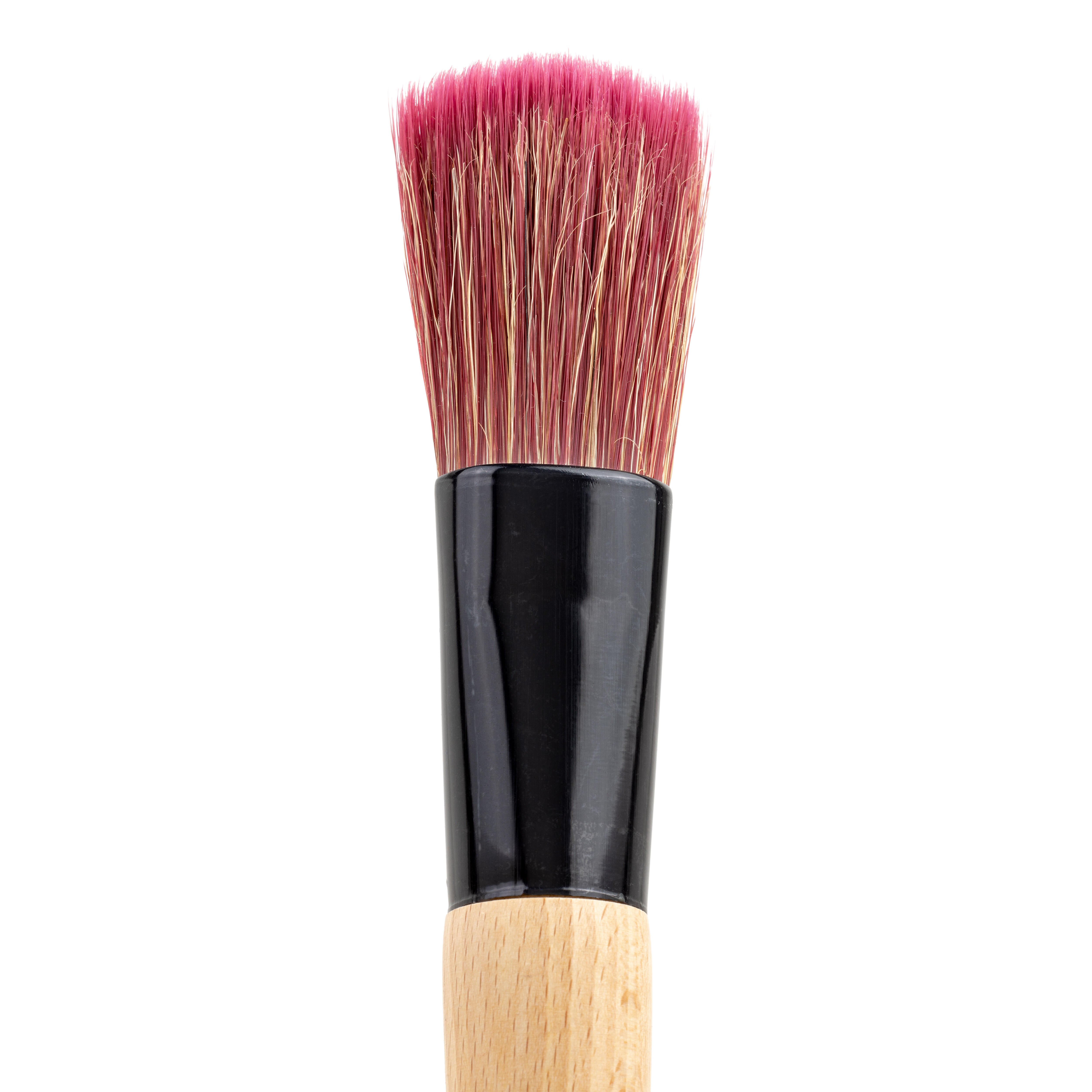 PINCEL PLANO CERDA NATURAL + PET PLUMADO Nº28 - 2