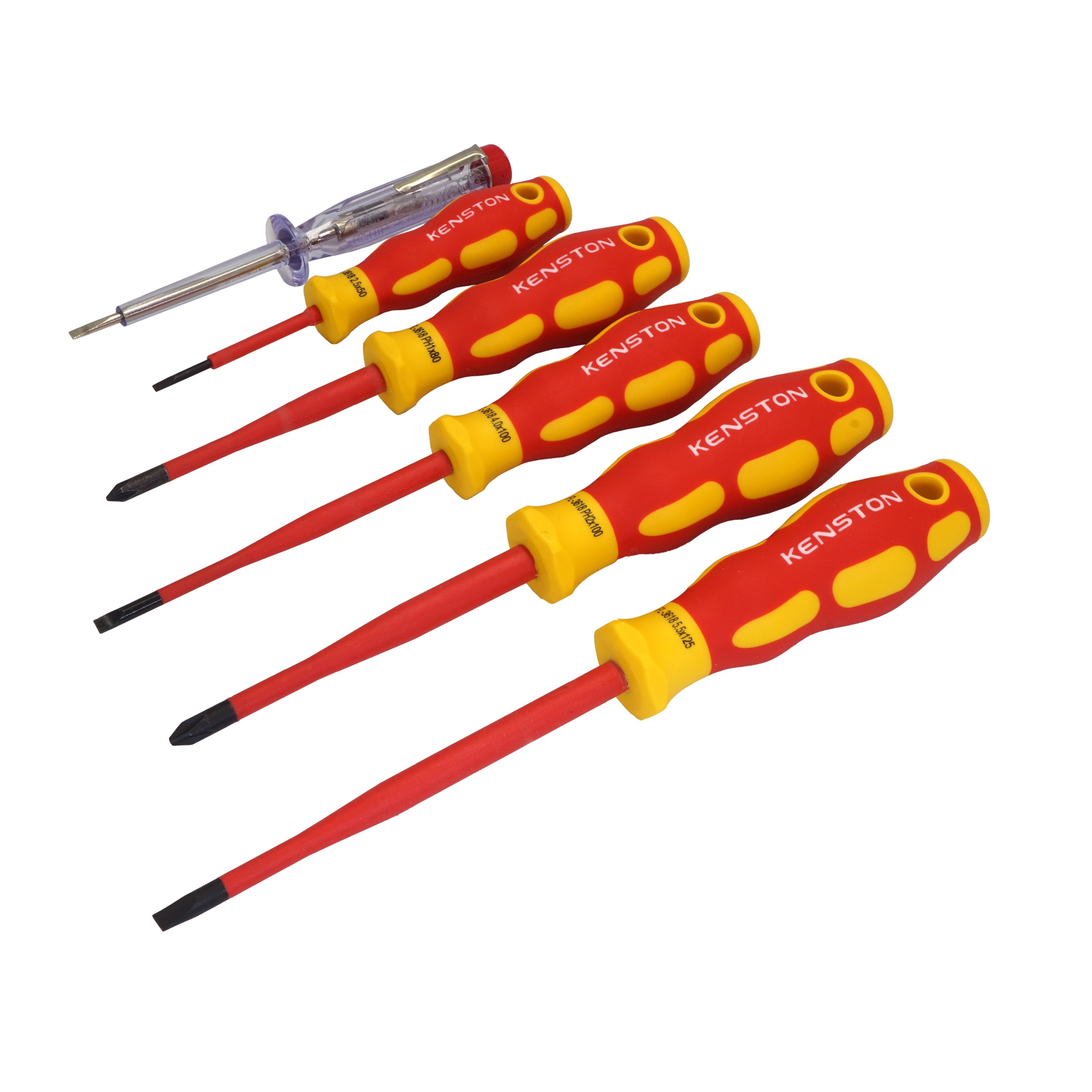 JUEGO 6 DESTORNILLADORES AISLADOS KENSTON - 3