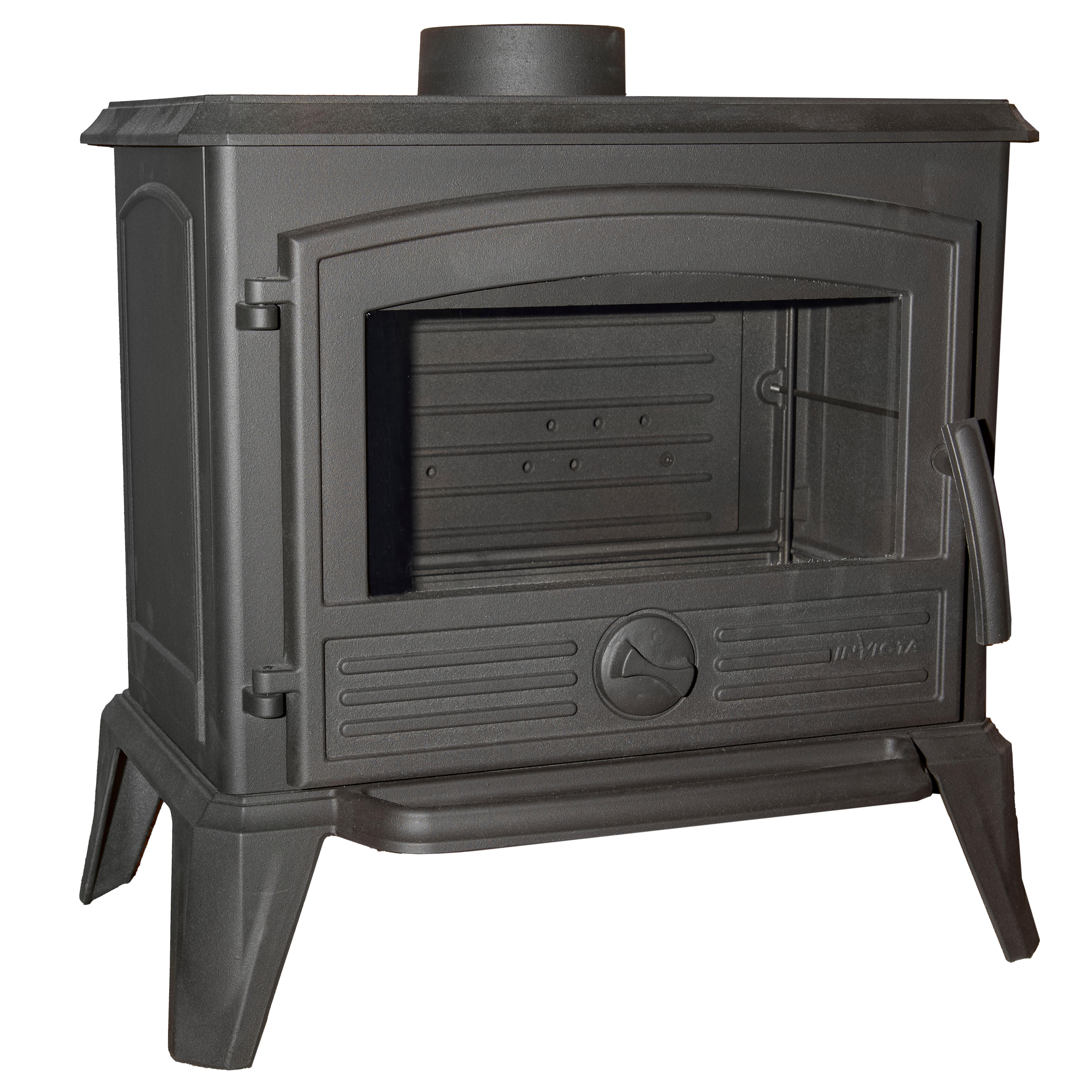 ESTUFA DE LEÑA INVICTA SAMARA 6KW - 4