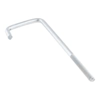 GANCHO PARA SUJECIÓN CUBIERTAS METÁLICA 170X44MM 20UDS - 3