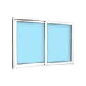 VENTANA ALUMINIO CORREDERA BLANCA 150X100CM - 3
