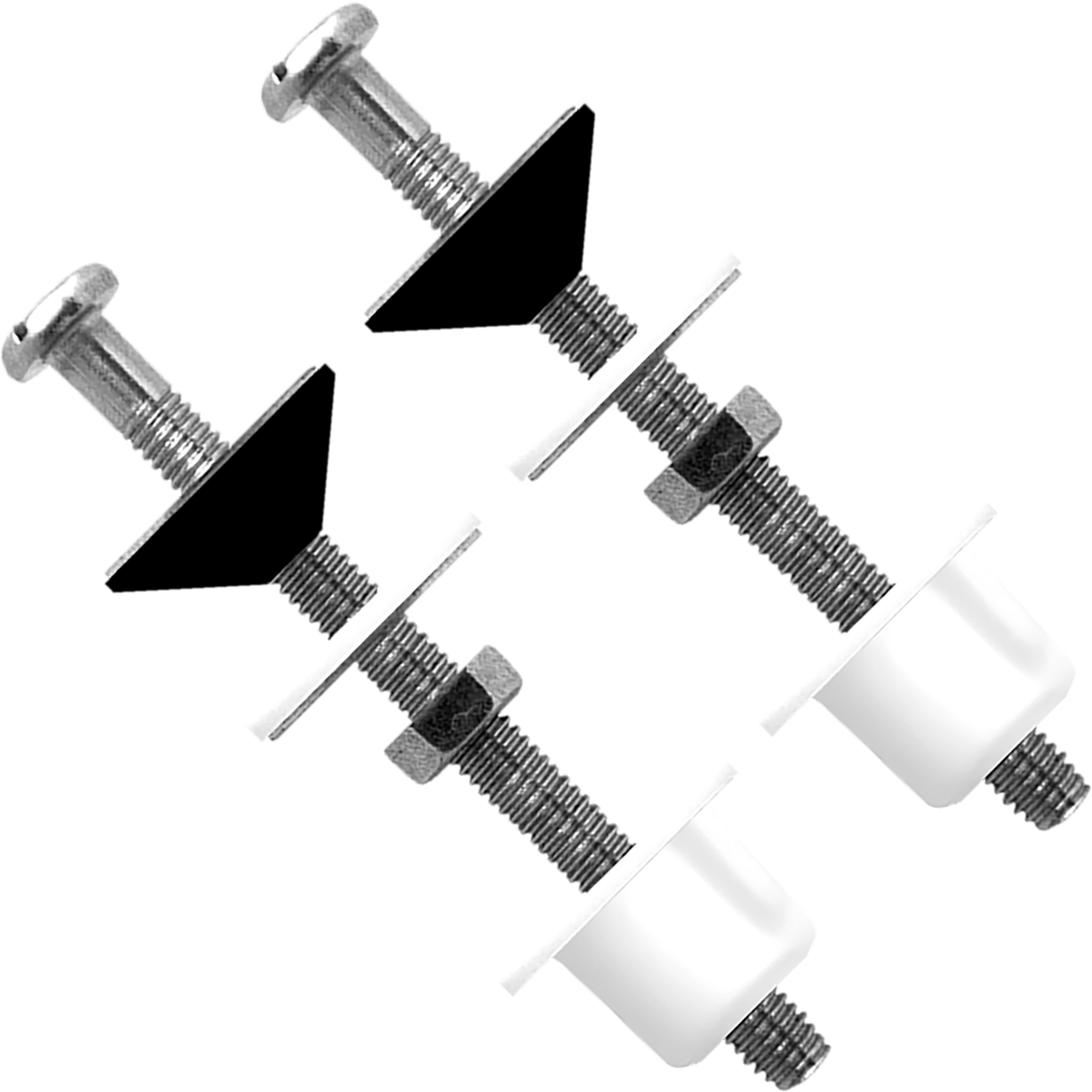 JUEGO DE TORNILLOS CISTERNA-INODORO - 2