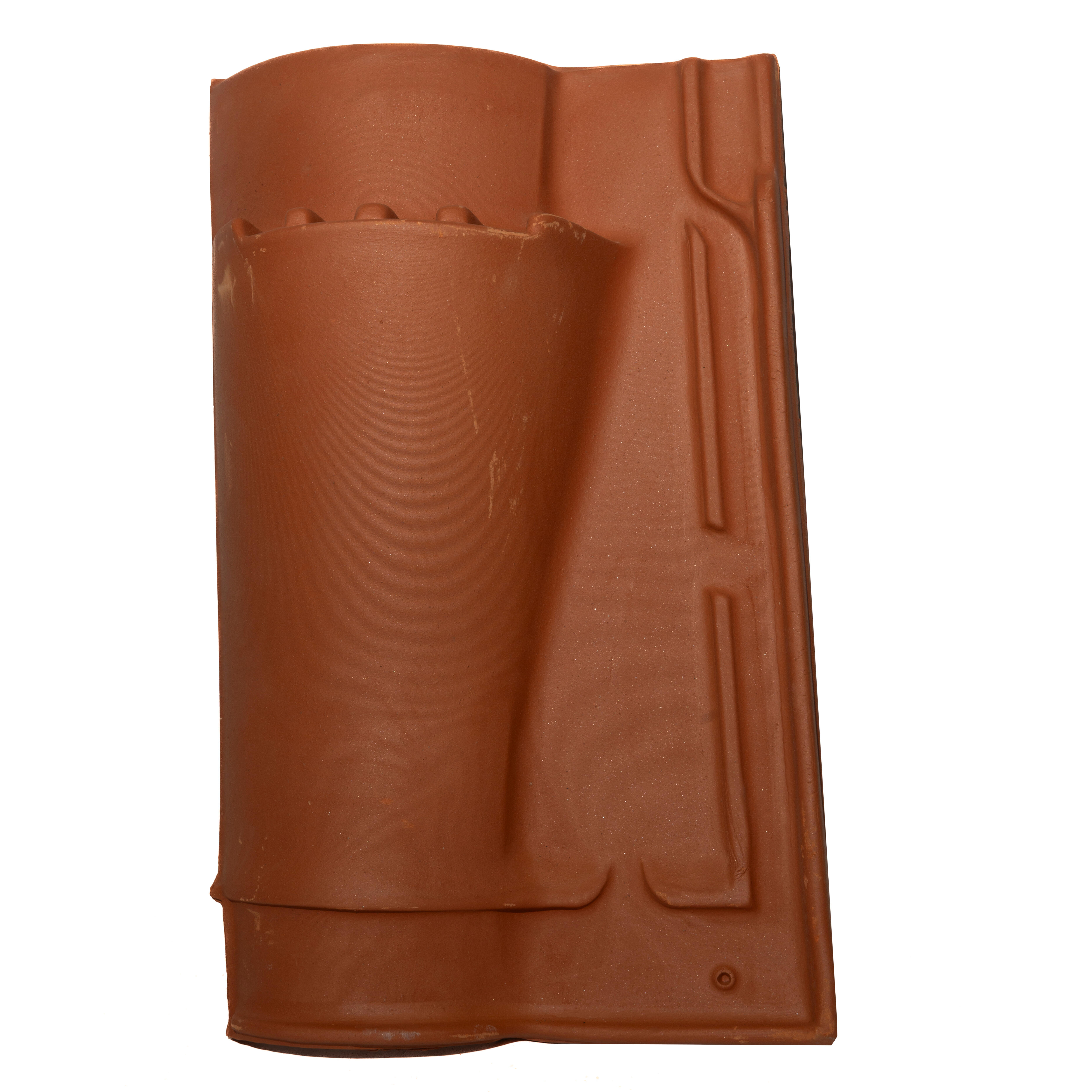 TEJA CERÁMICA DE VENTILACIÓN S10 ROJO - 3