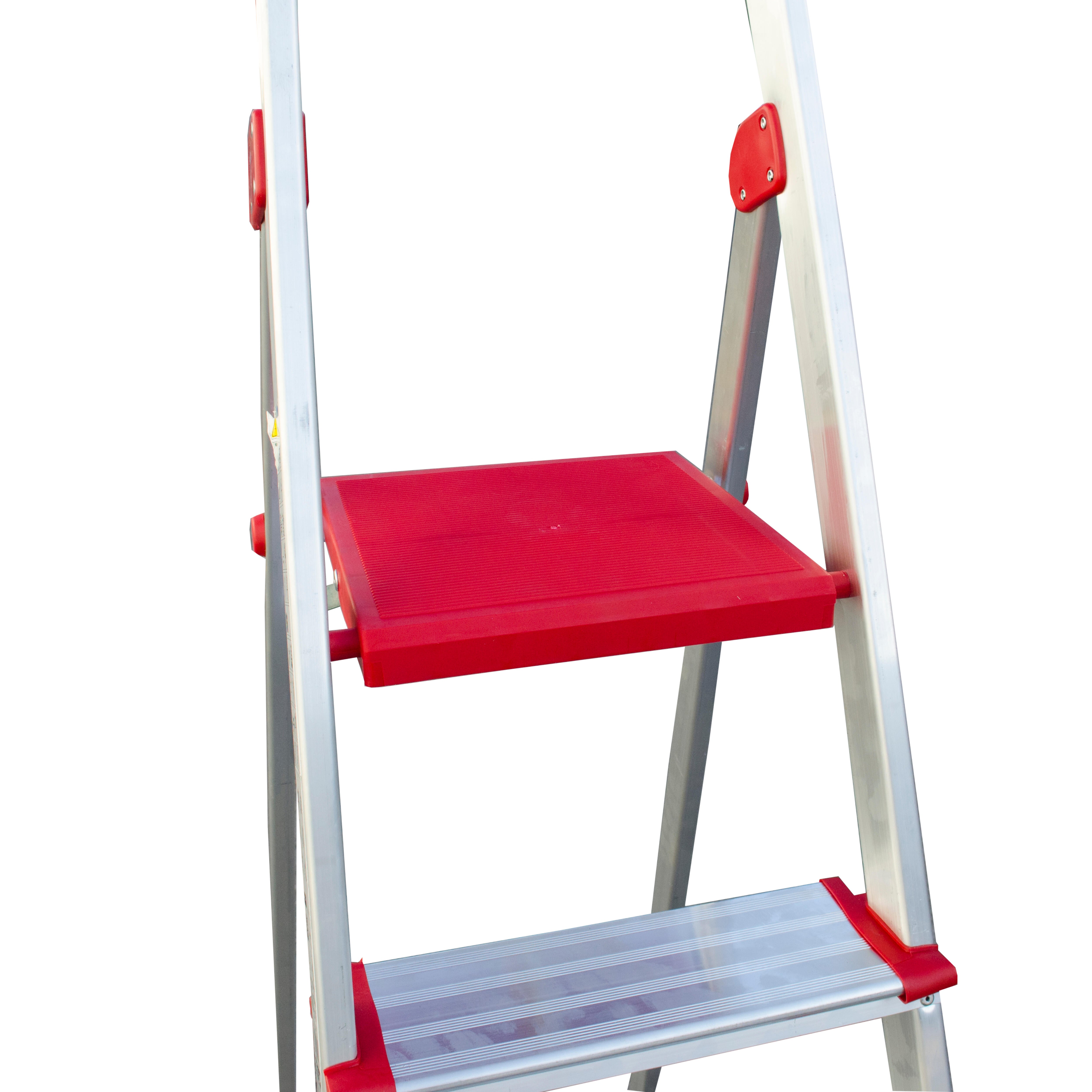 ESCALERA DOMÉSTICA ALUMINIO 5 PELDAÑOS ANCHOS - 5