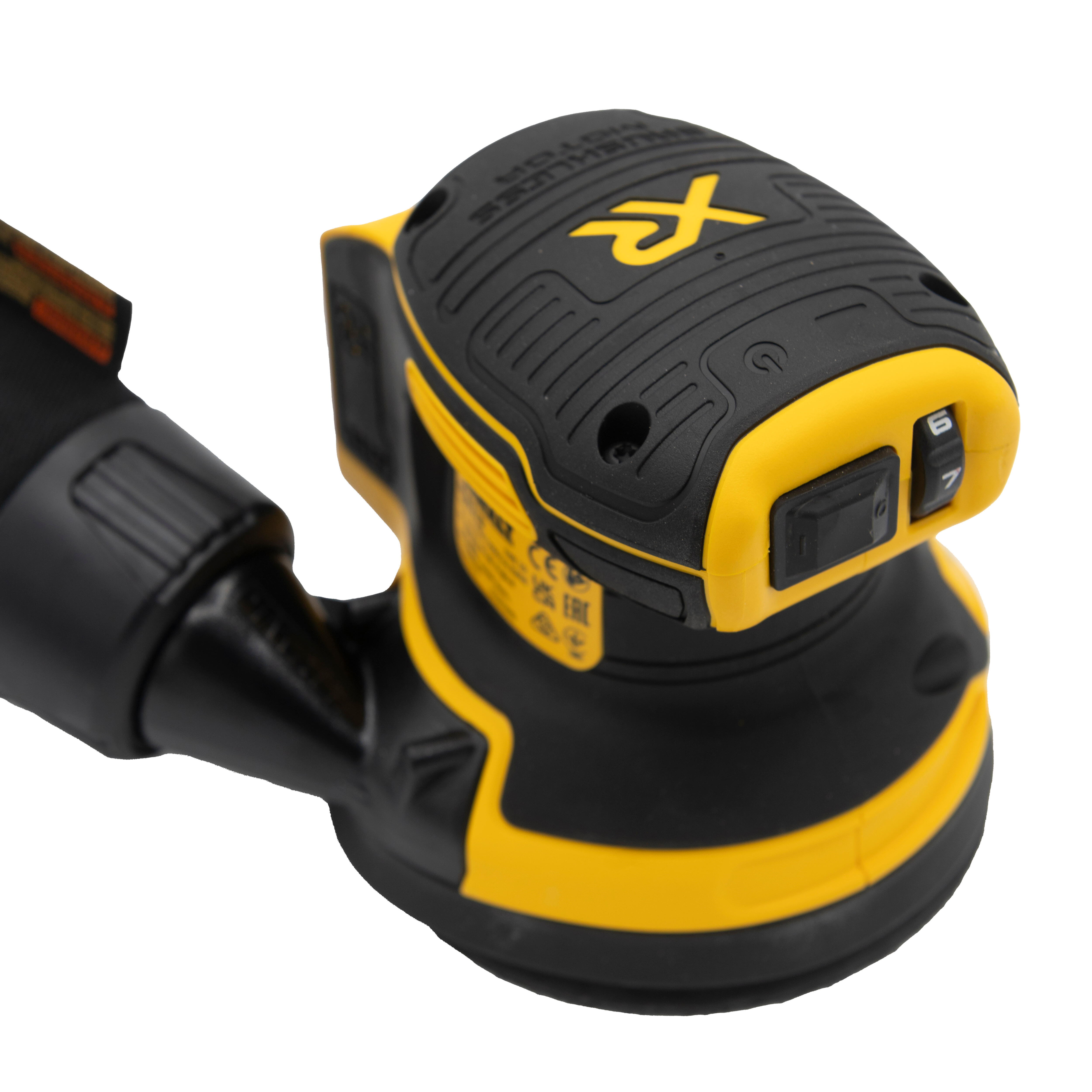 LIJADORA EXCENTRICA A BATERIA 18V DEWALT DCW210N BRUSHLESS - 8
