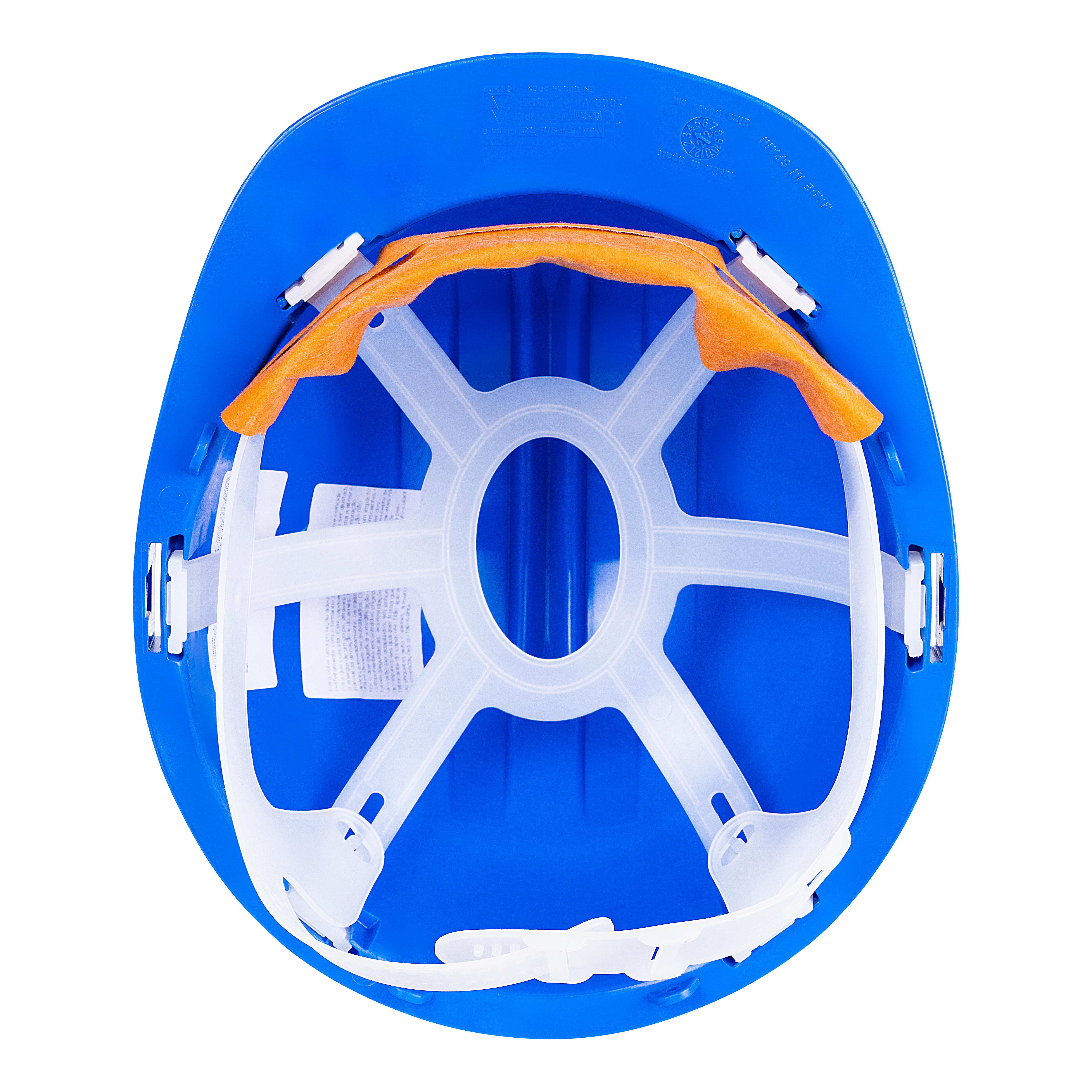 CASCO DE OBRA AZUL REGULABLE CLIMAX HELMET 5-RG - 3