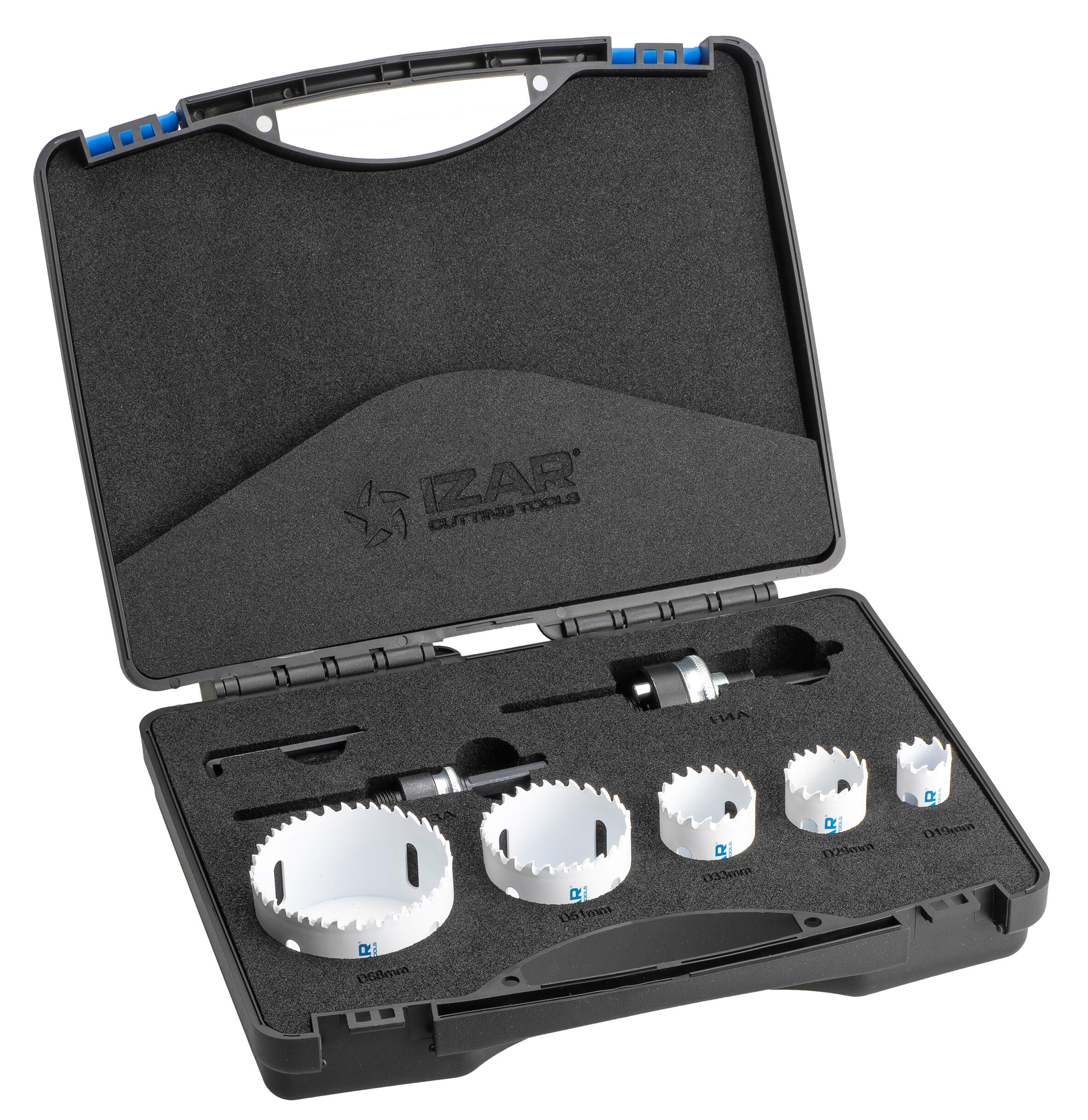 JUEGO 5 CORONAS BIMETAL 19-29-33-51-68MM IZAR - 2