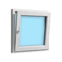 VENTANA PVC OSCILOBATIENTE BLANCA 80X80CM - 3