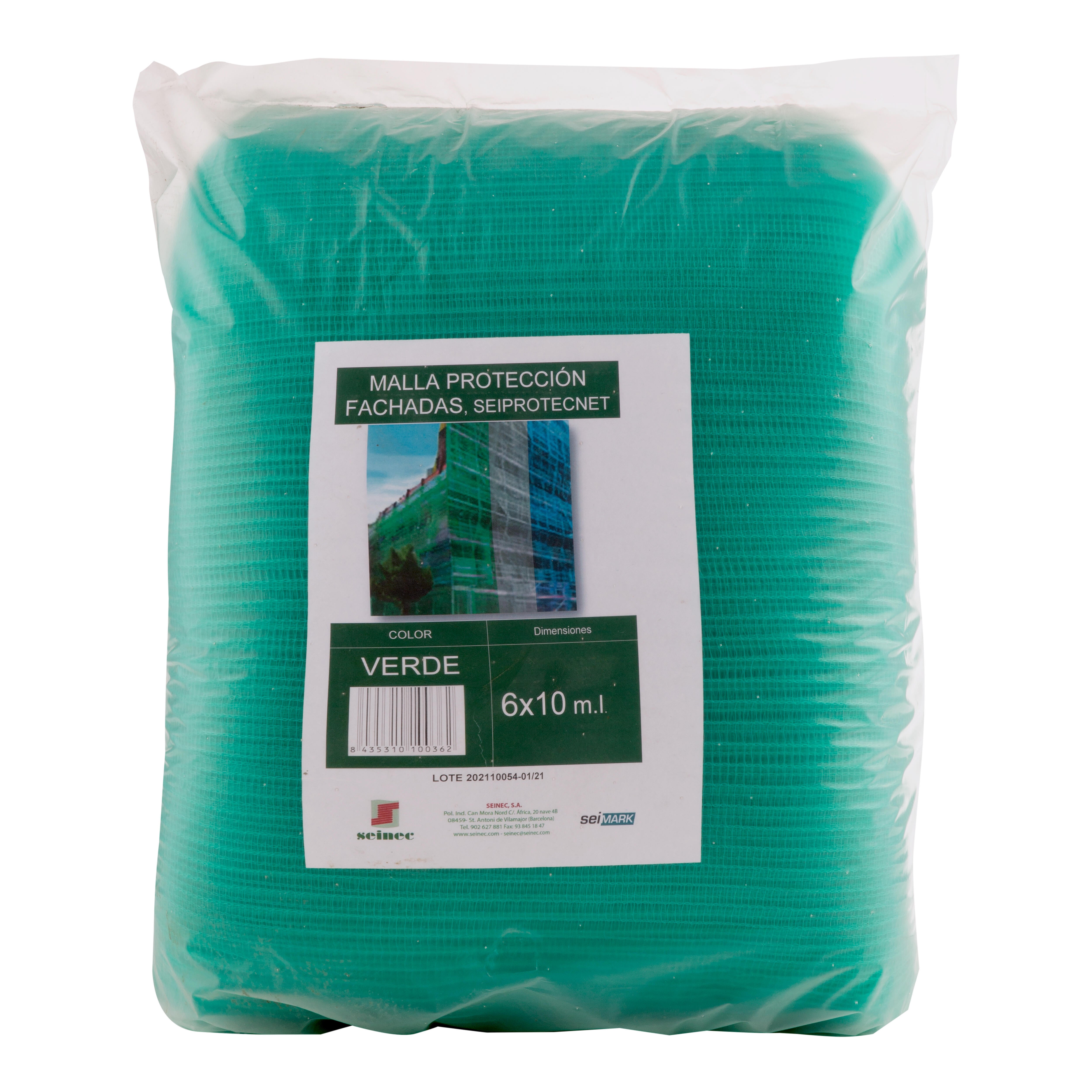 MALLA DE PROTECCIÓN FACHADA 6X10M - 4