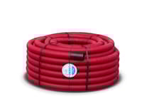 TUBO CORRUGADO DOBLE CAPA LIGERO ROJO 50MM 50M - 2