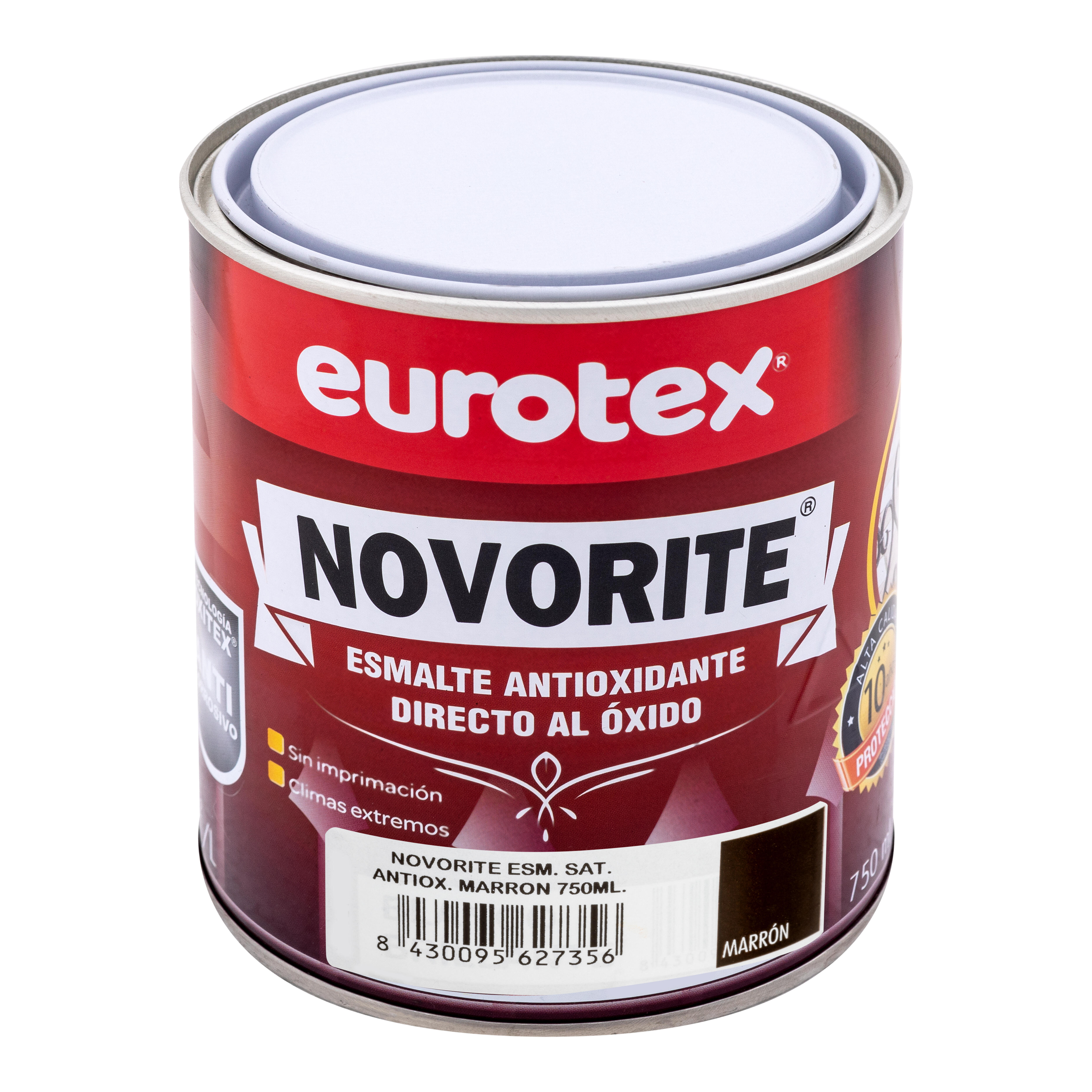 ESMALTE SINTÉTICO ANTIOXIDANTE SATINADO NOVORITE 750ML MARRON - 2