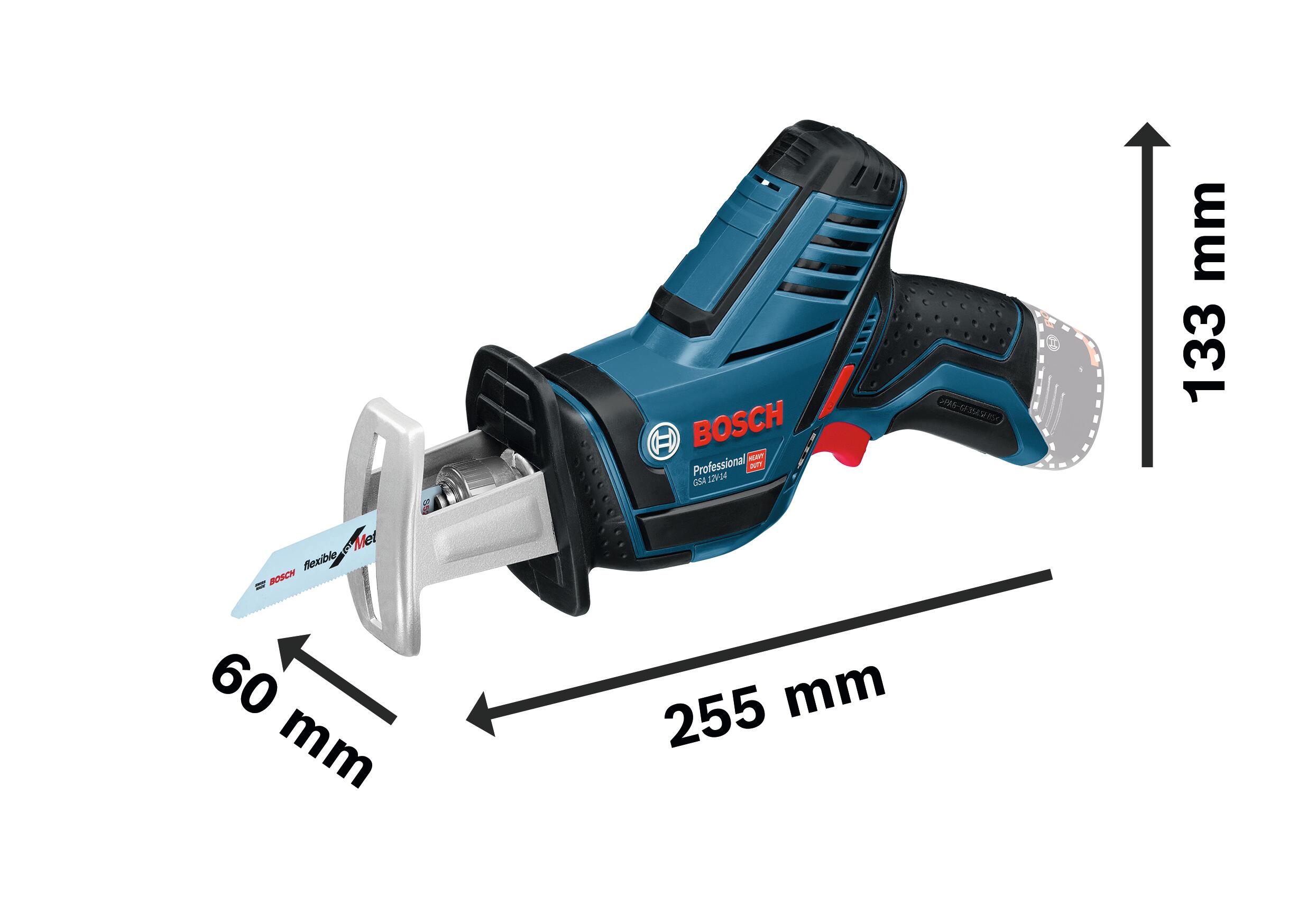 SIERRA SABLE BATERÍA 12V BOSCH GSA 12V-14 - 4