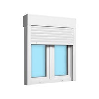 VENTANA PVC OSCILOBATIENTE CON PERSIANA BLANCA 100X118CM - 3