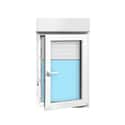 VENTANA PVC OSCILOBATIENTE CON PERSIANA BLANCA 70X118CM - 2