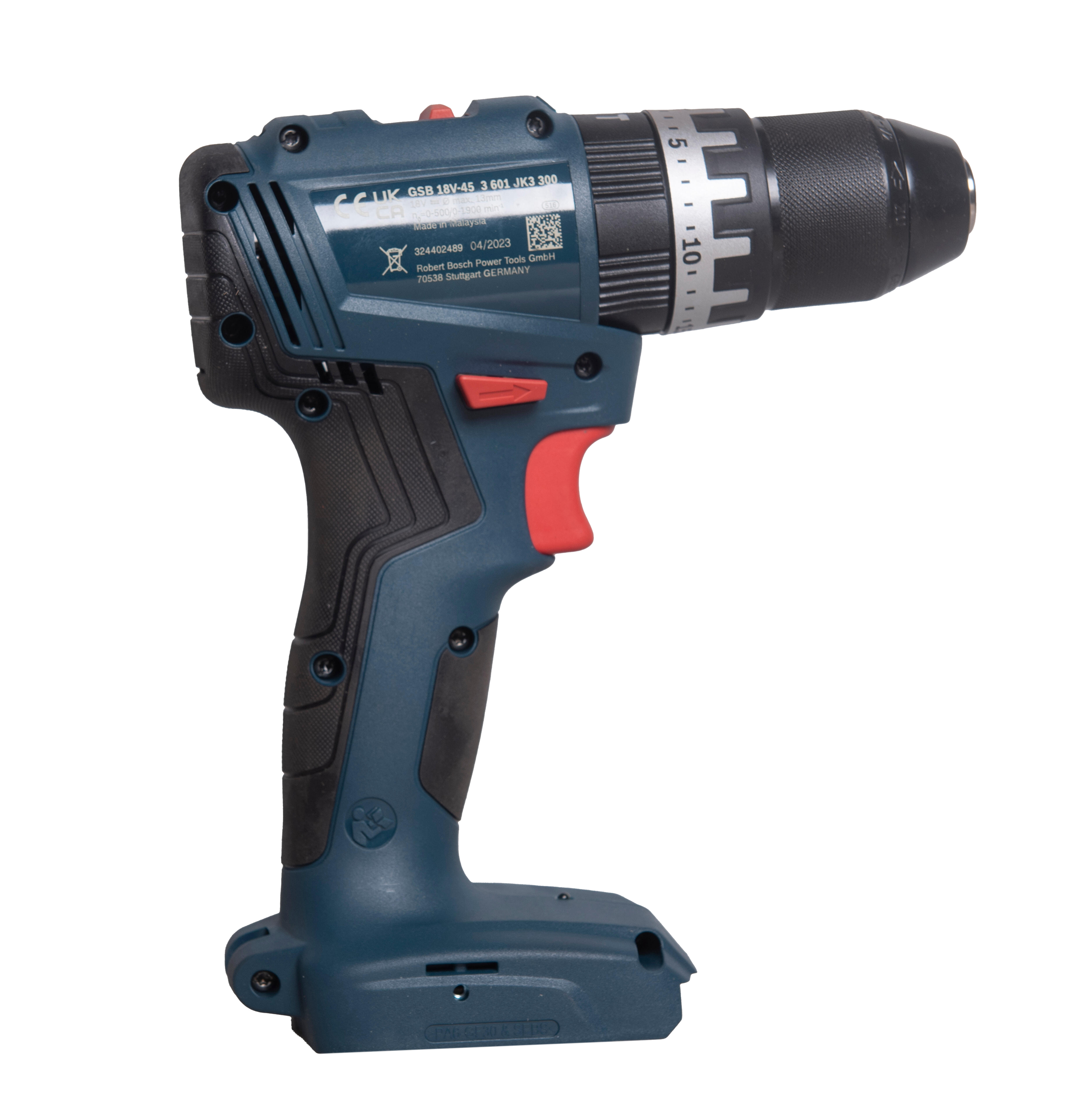 TALADRO PERCUTOR BATERÍA BOSCH GSB 18V-45 18V - 4