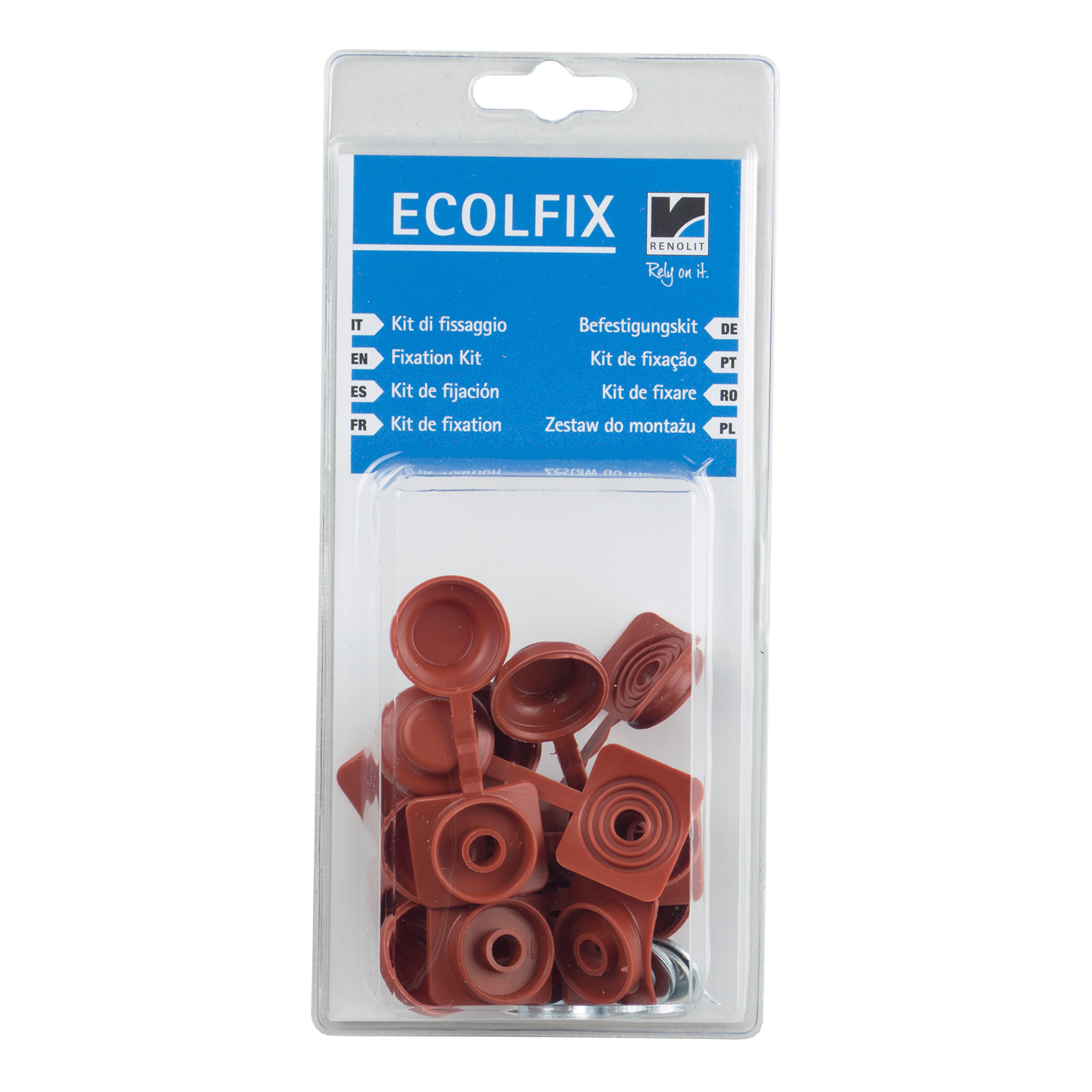 JUNTA GOMA C/CAPUCHÓN ECOLFIX ROJA - 2