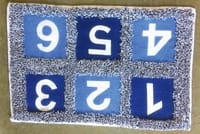 AFOMBRA DE BAÑO NUMBERS - 2