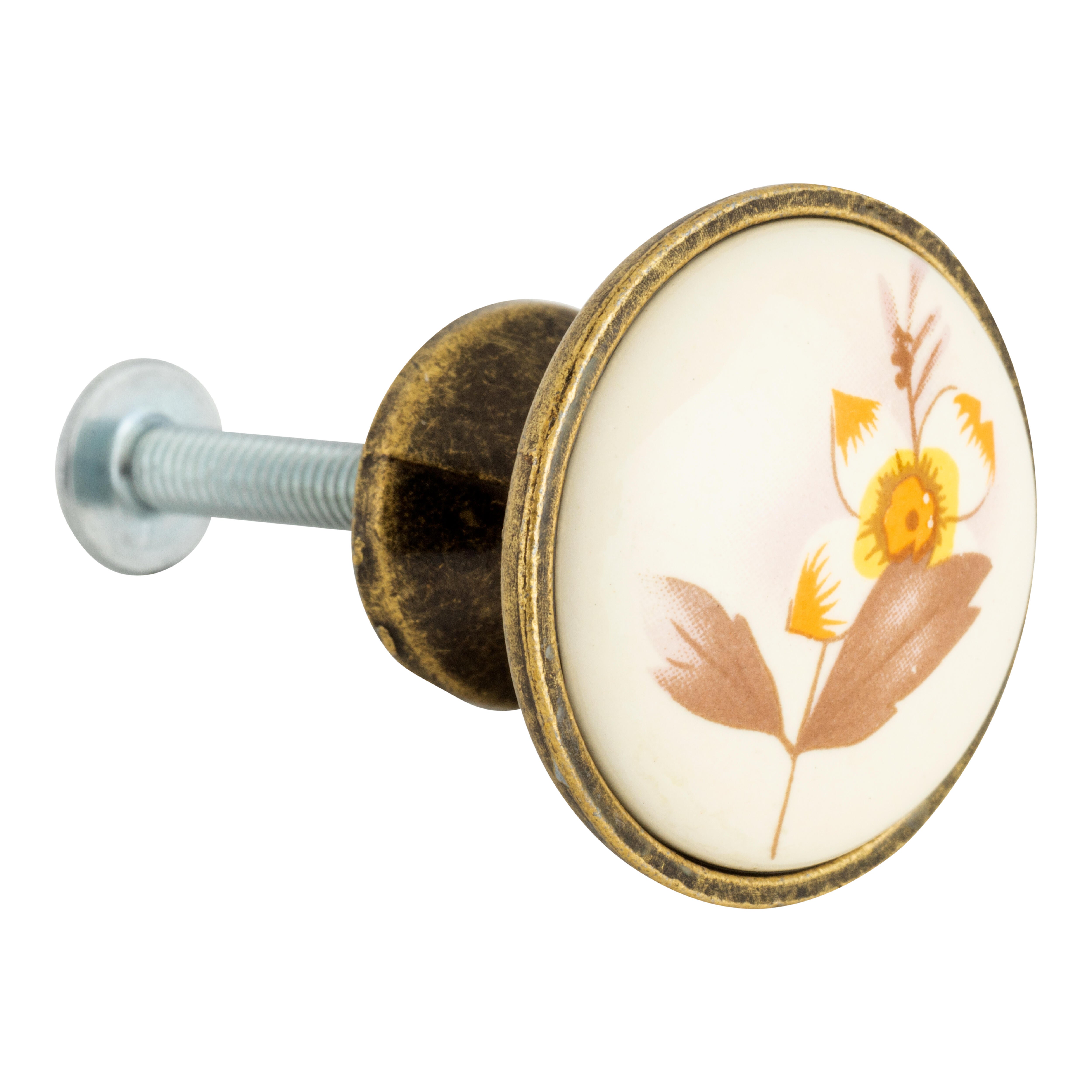 POMO MUEBLE PORCELANA MODELO P 814.30 - 3