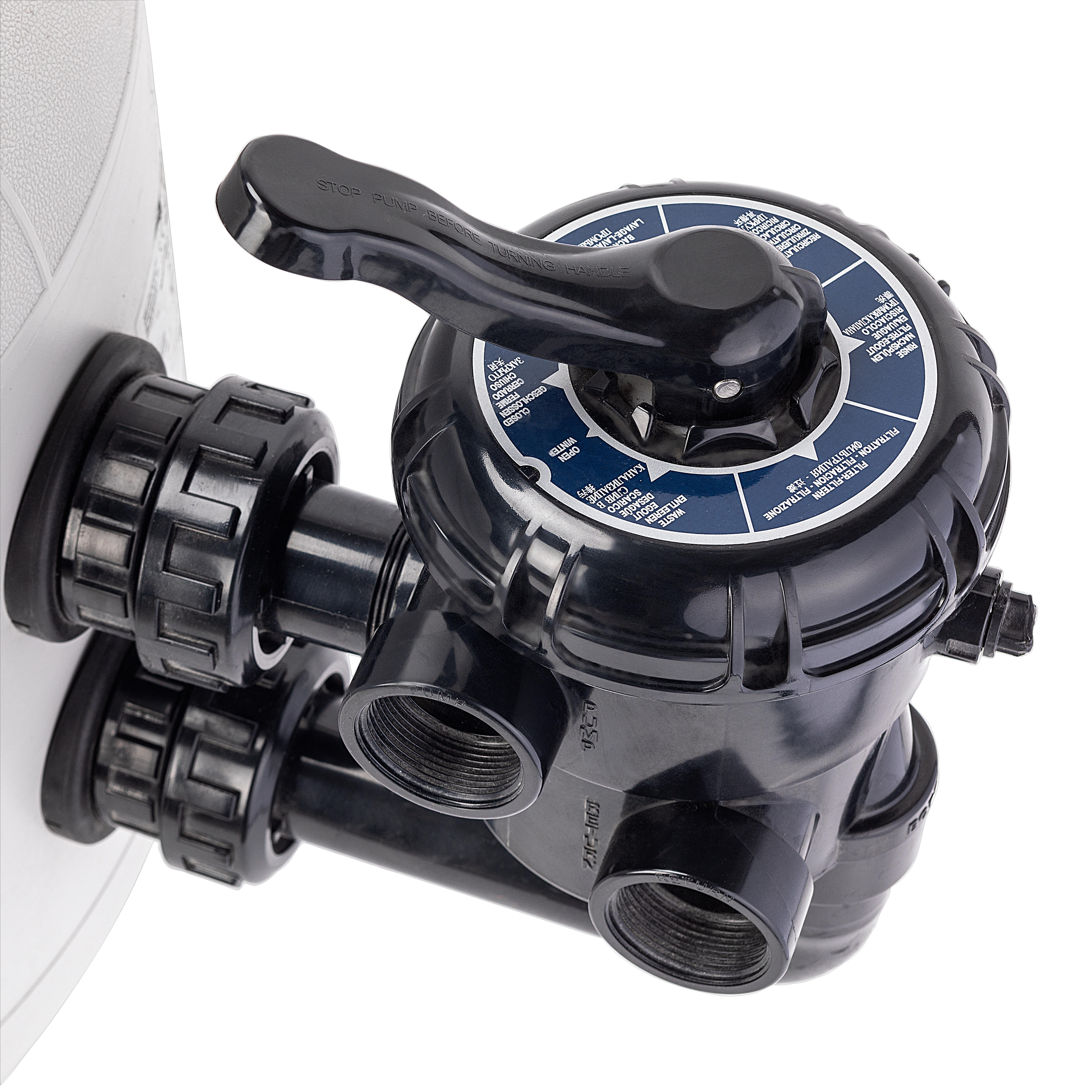 FILTRO SOPLADO CON VÁLVULA LATERAL 600MM - 4