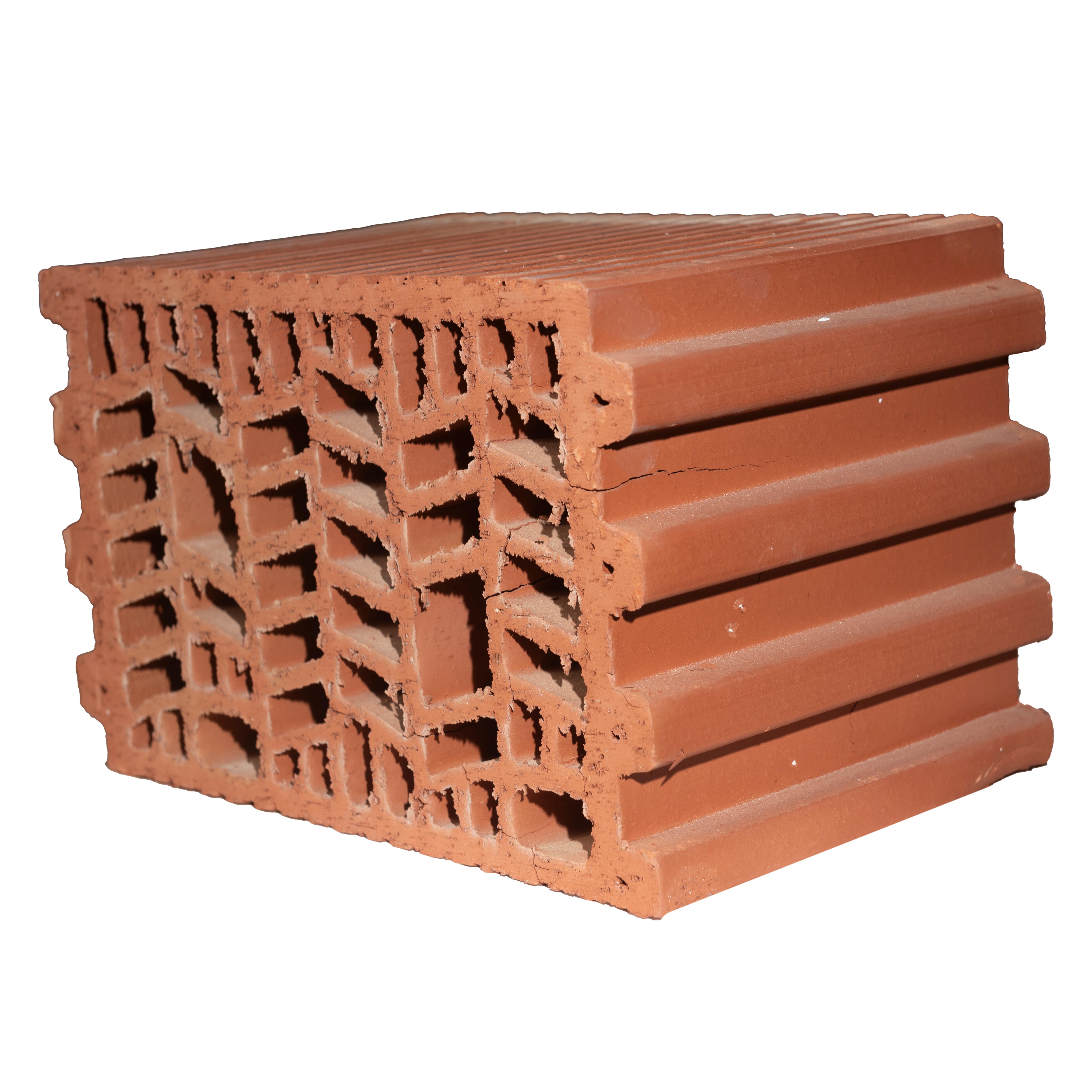 BLOQUE LADRILLO TERMOCERÁMICO 30X19X19 CM - 3