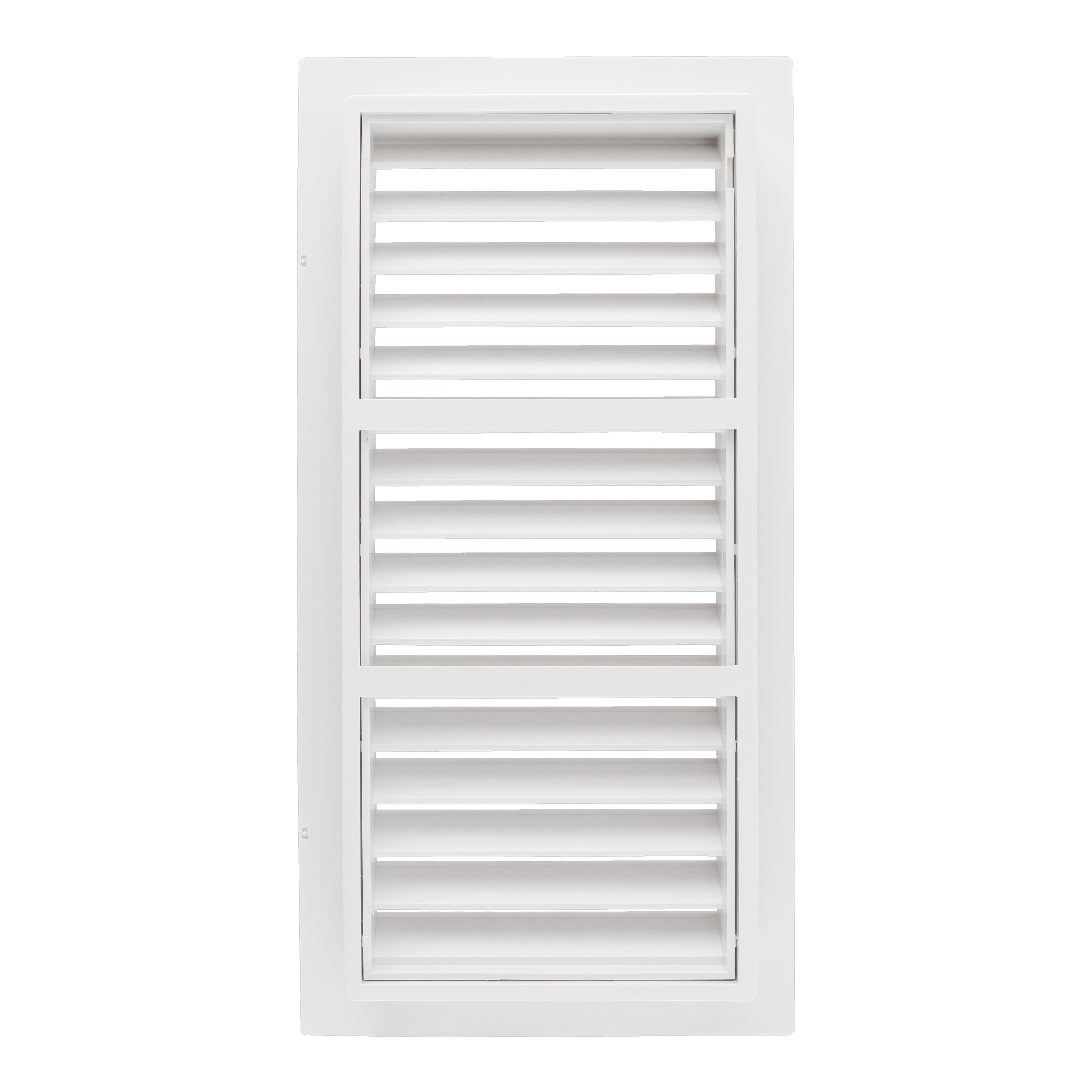 REJILLA DE VENTILACION EMPOTRABLE REGULABLE PLASTICO 13.3 X 26 CM - 2