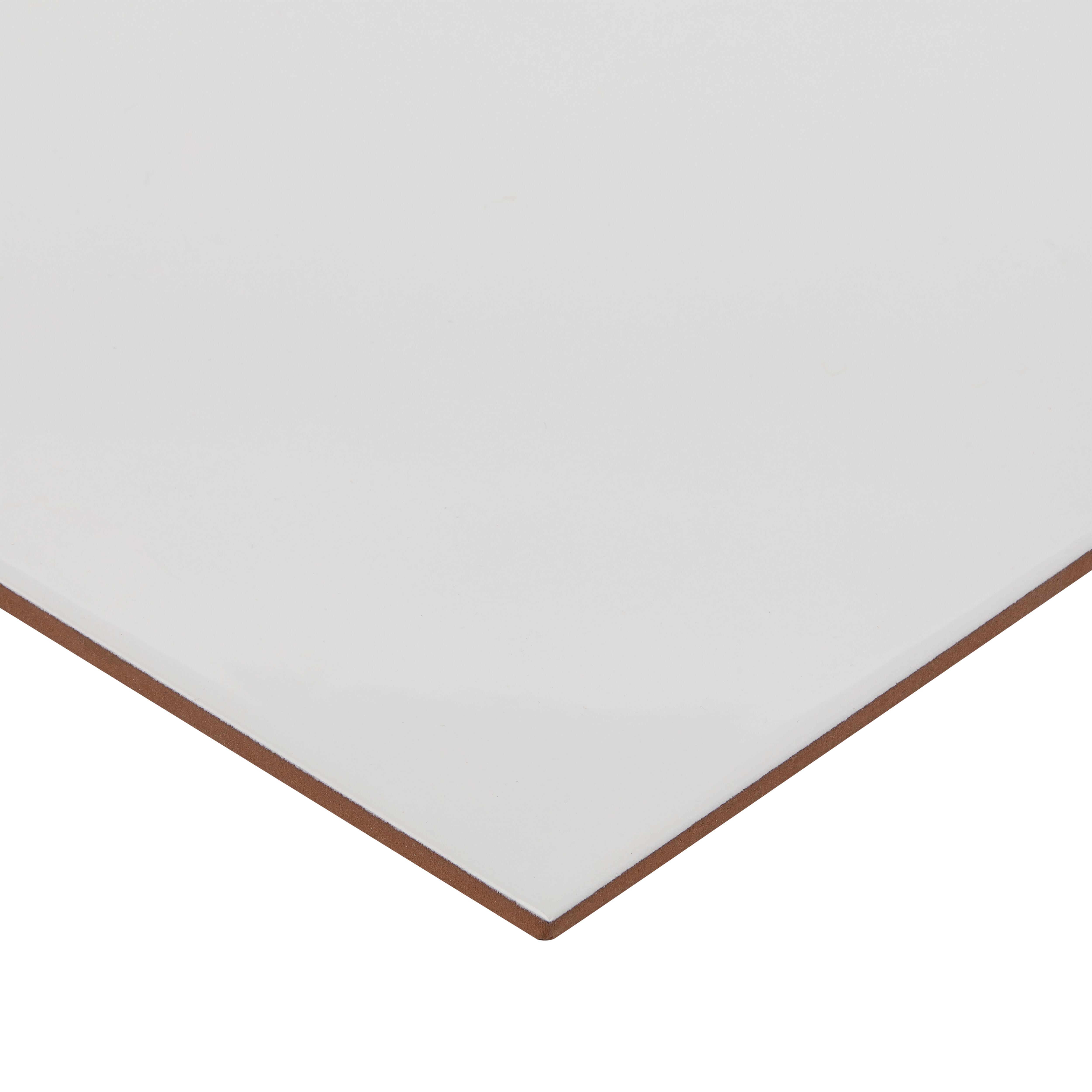 AZULEJO PASTA ROJA 20X20CM BLANCO BRILLO - 4