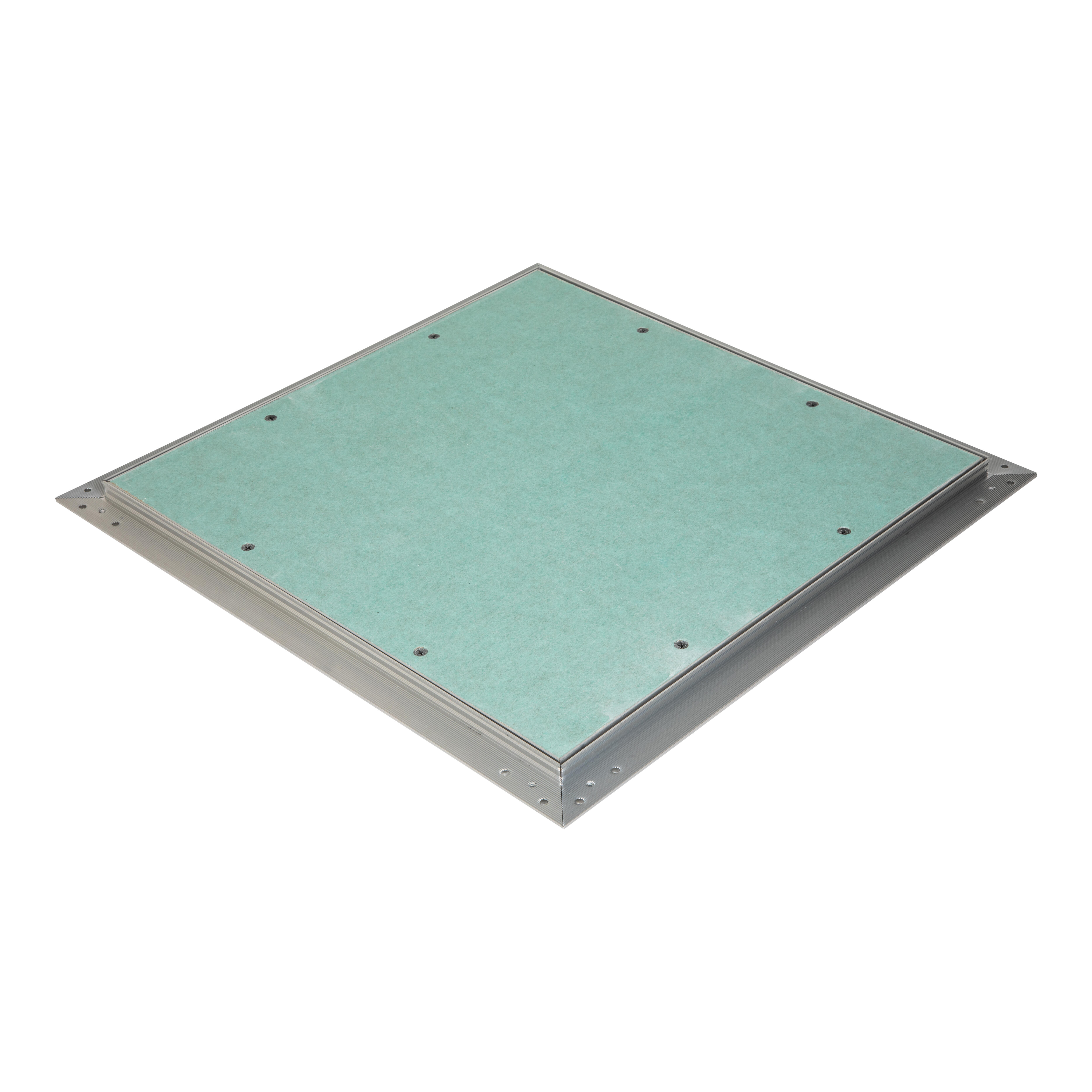 TRAMPILLA DE INSPECCIÓN MARCO ALUMNIO Y PLACA DE YESO HIDRÓFUGA 40x40 CM - 2