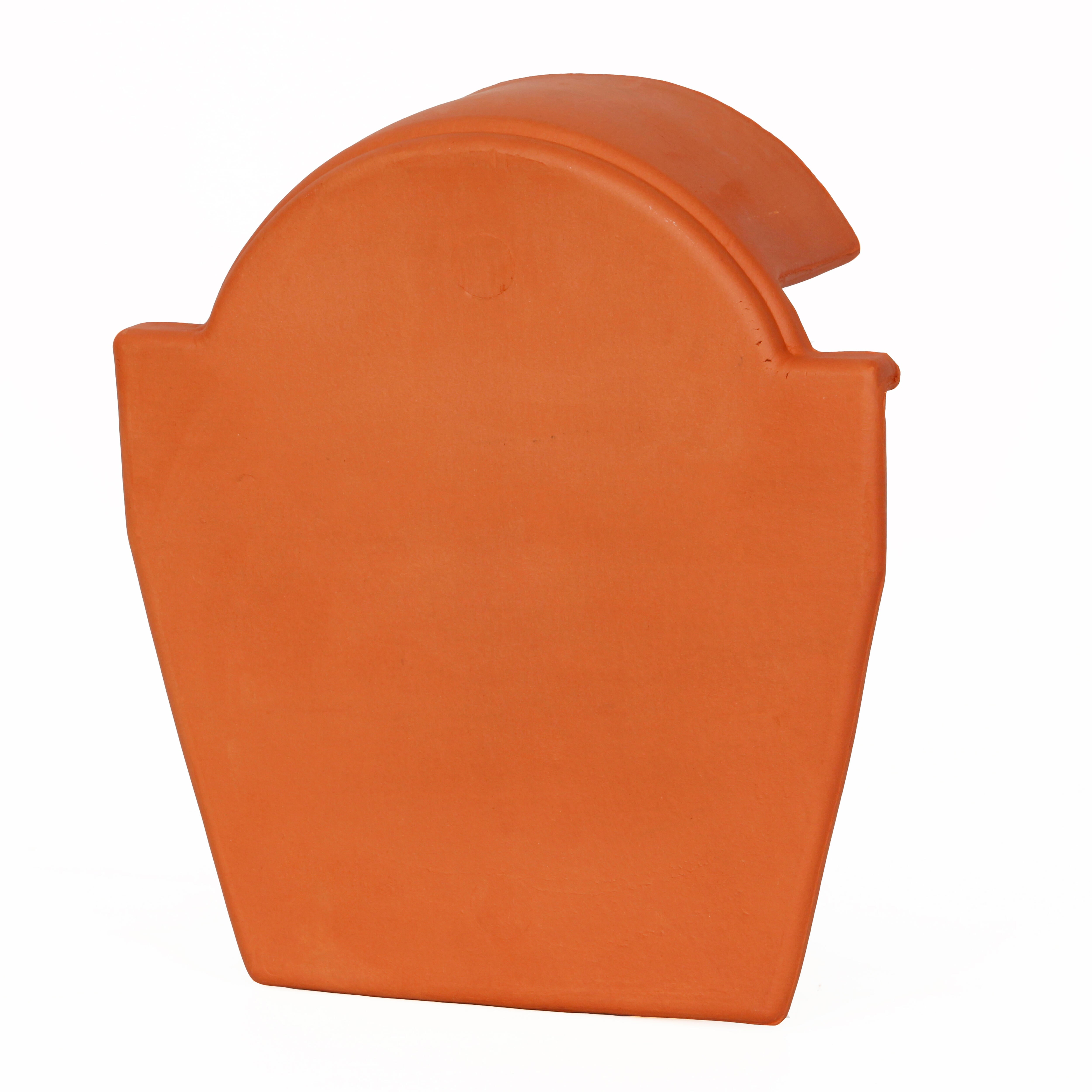 TAPÓN CUMBRERA TEJA CURVA ROJO - 3