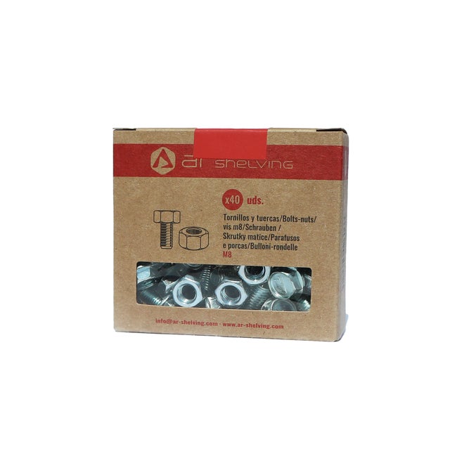 PARAFUSOS EM AÇO GALVANIZADO 40UN