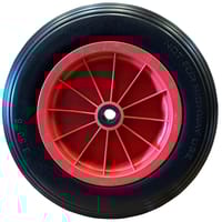 RUEDA CARRETILLA 350 MM IMPINCHABLE HASTA 100KG LLANTA PLÁSTICO - 2