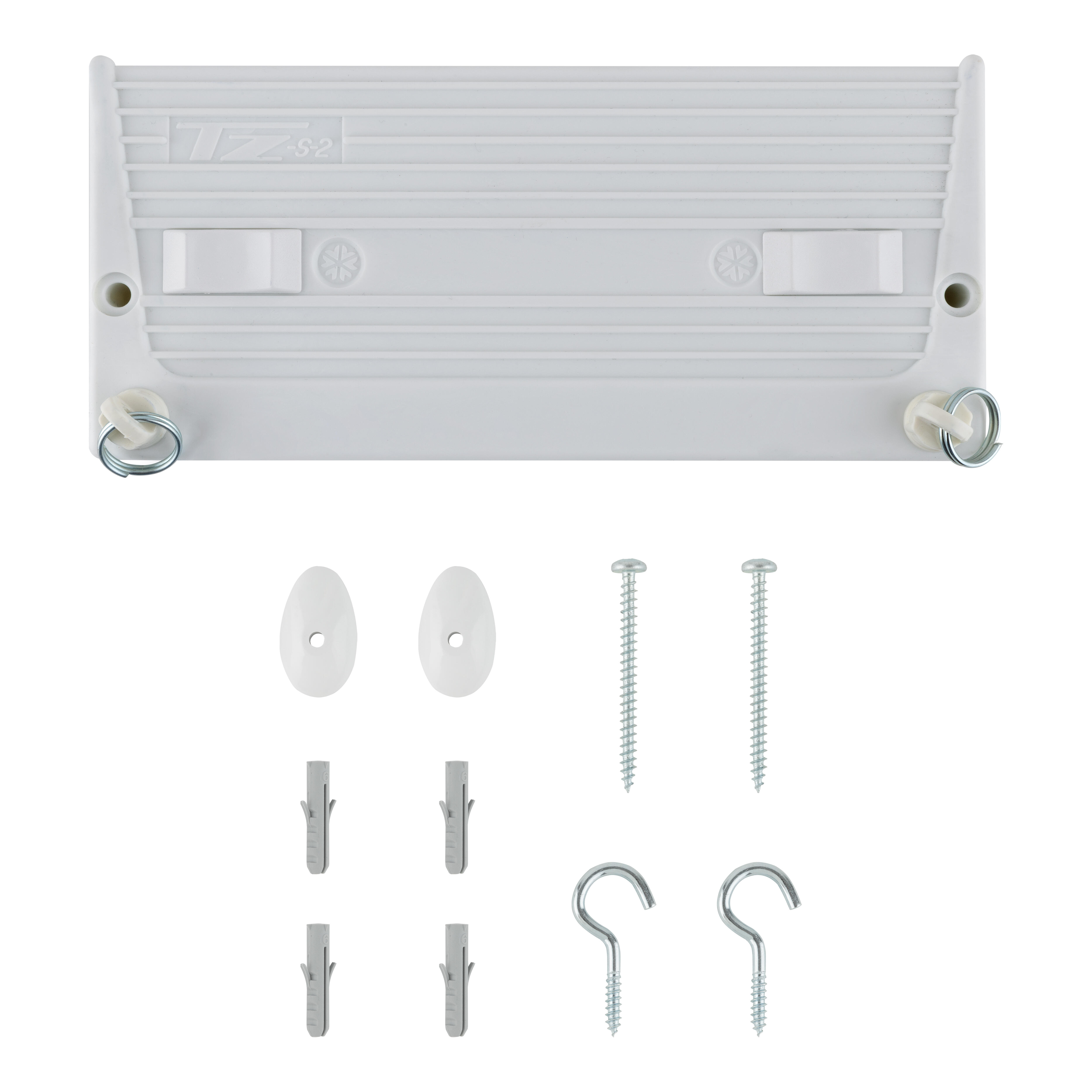 TENDEDERO DE ROPA  2 CUERDAS EXTENSIBLE DE PARED EXTERIOR E INTERIOR - 2