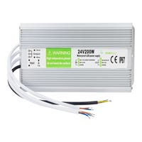 TRANSFORMADOR TIRA LED 200W 24V IP67 - 2