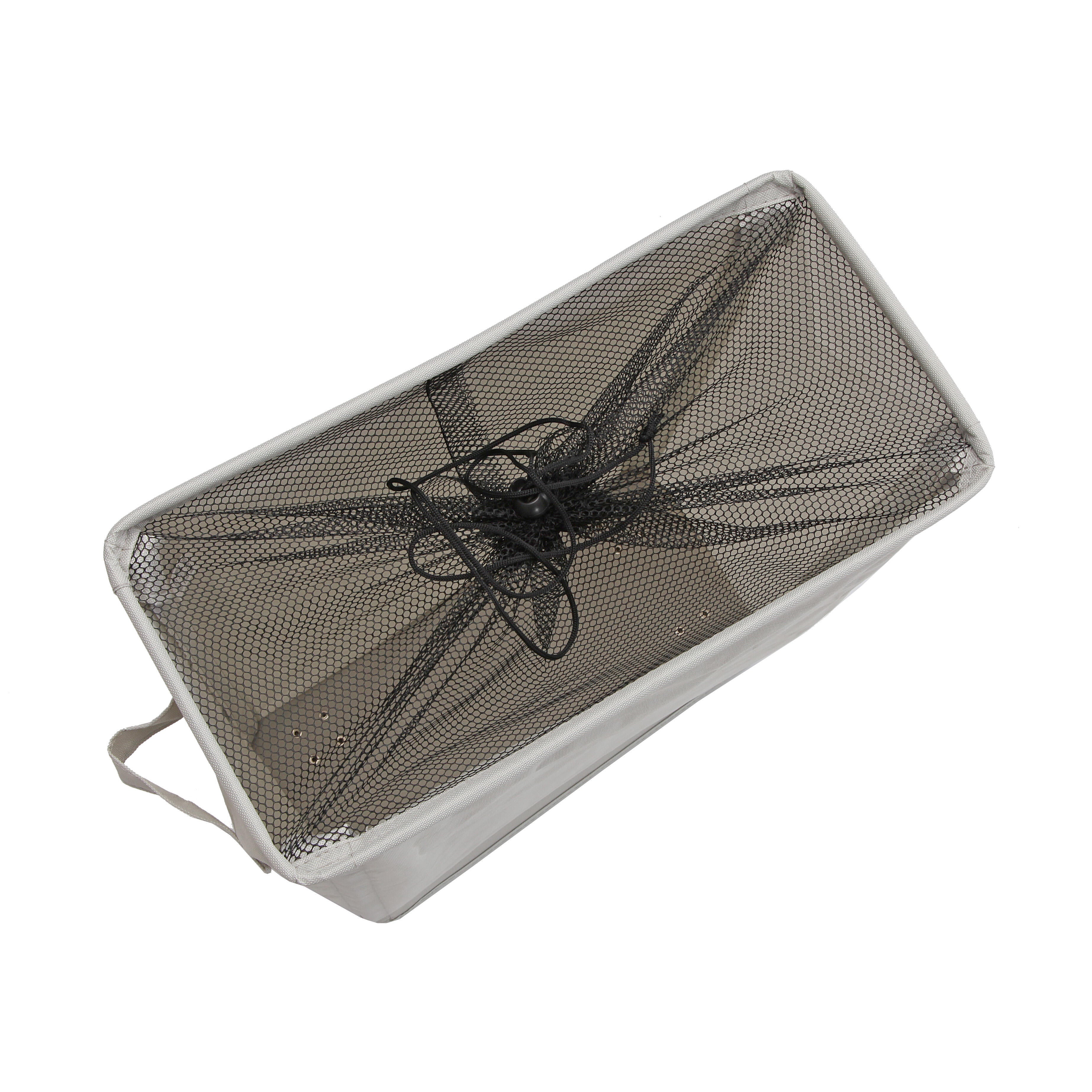 Cesto de ropa gris / plata 50 l