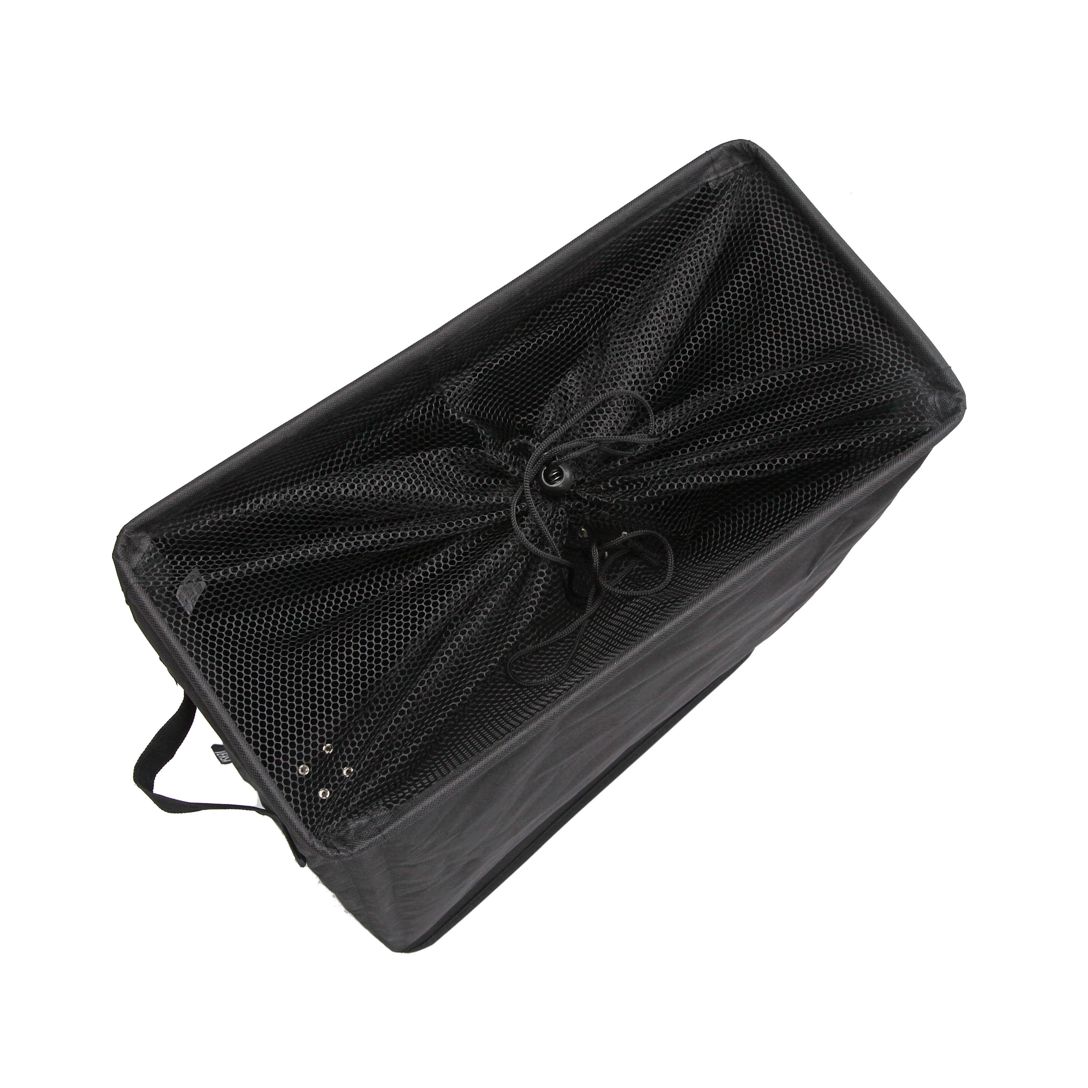 Cesto de ropa negro 50 l