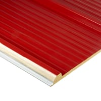 PANEL SÁNDWICH  3 GRECAS ROJO/BLANCO 3 CM 3X1 M - 6